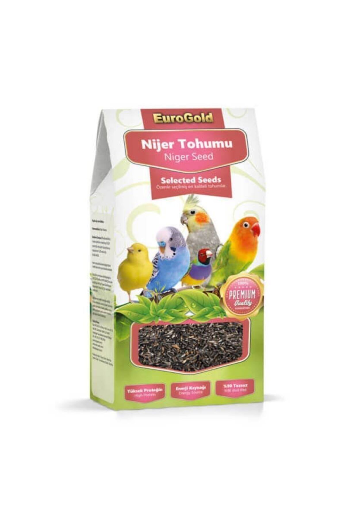 EuroGold Kuşlar Için Nijer Tohumu 250gr X 10 Paket