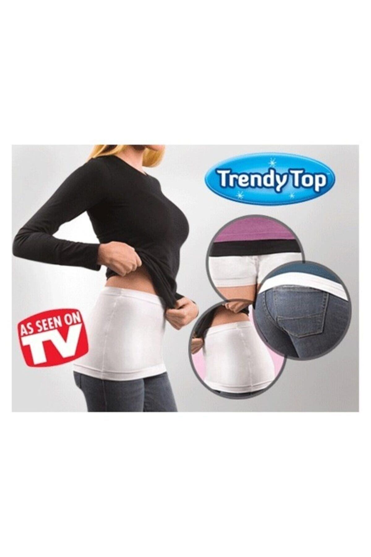 KARNAVAL SHOP Trendy Top Wrap Bel Kapatıcı - Beyaz