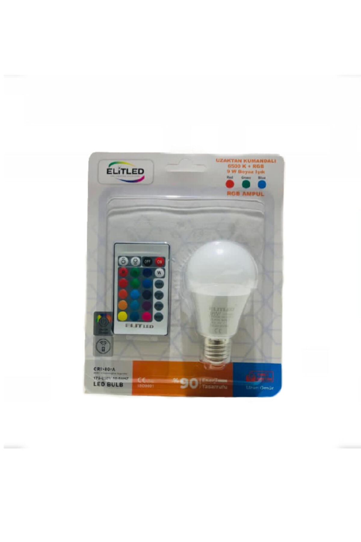 ELİTLED Uzaktan Kumandalı Rgb Ampul