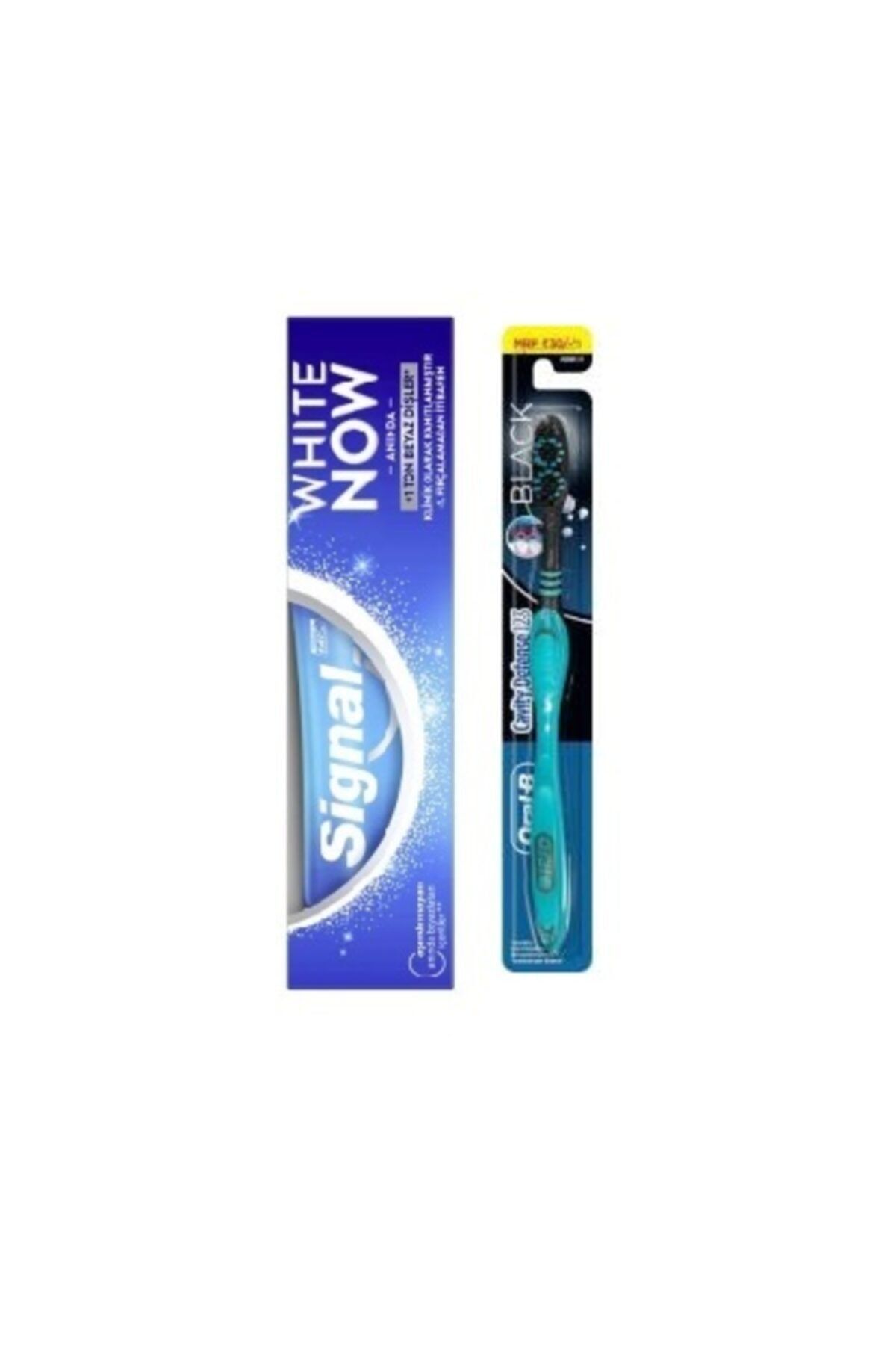 signal white now dis macunu 75 ml oral b cavity defense black dis fircasi medium fiyati yorumlari trendyol