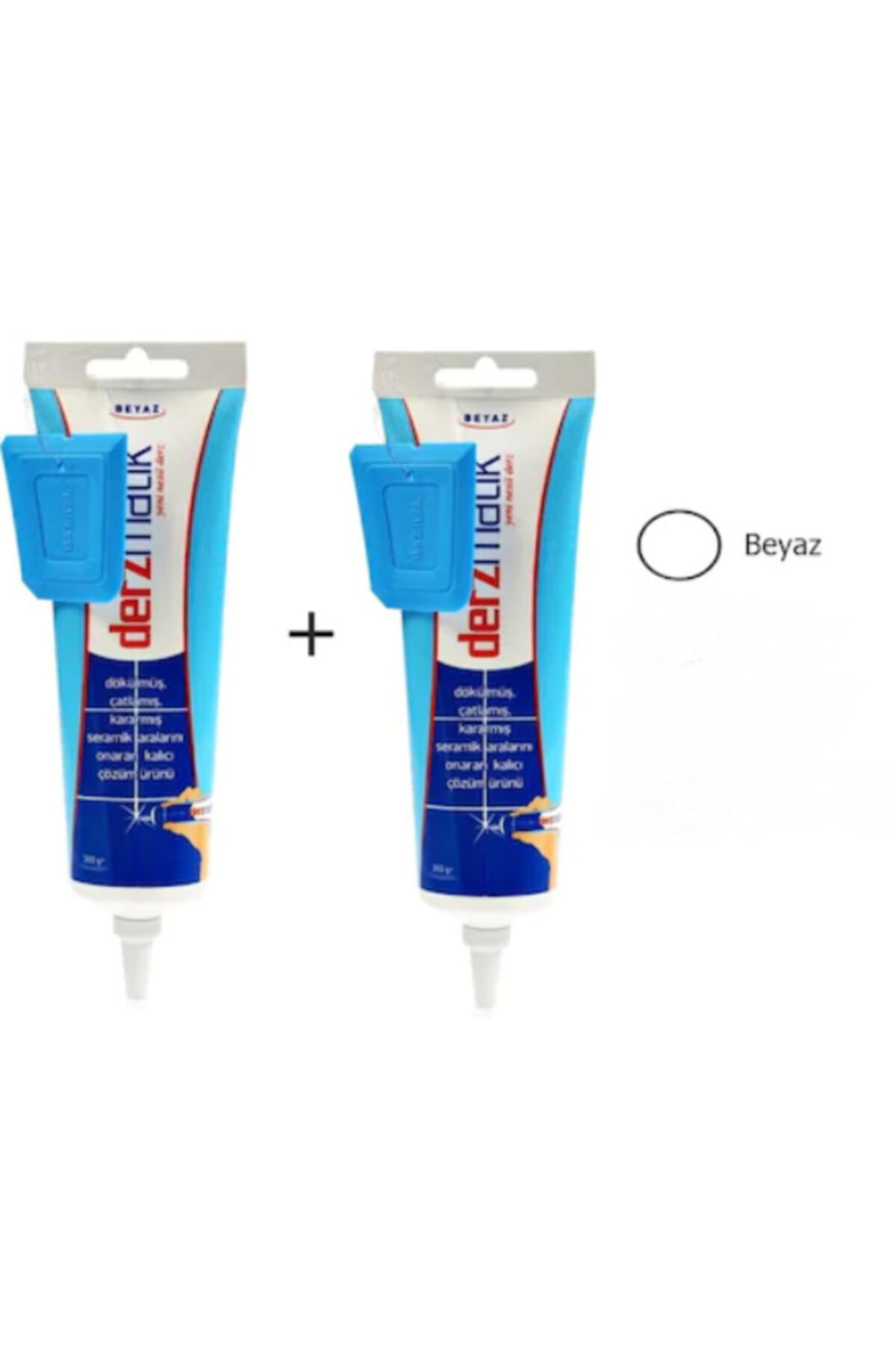 Derzmatik Gaga Uçlu 380 gr Beyaz 2 Adet