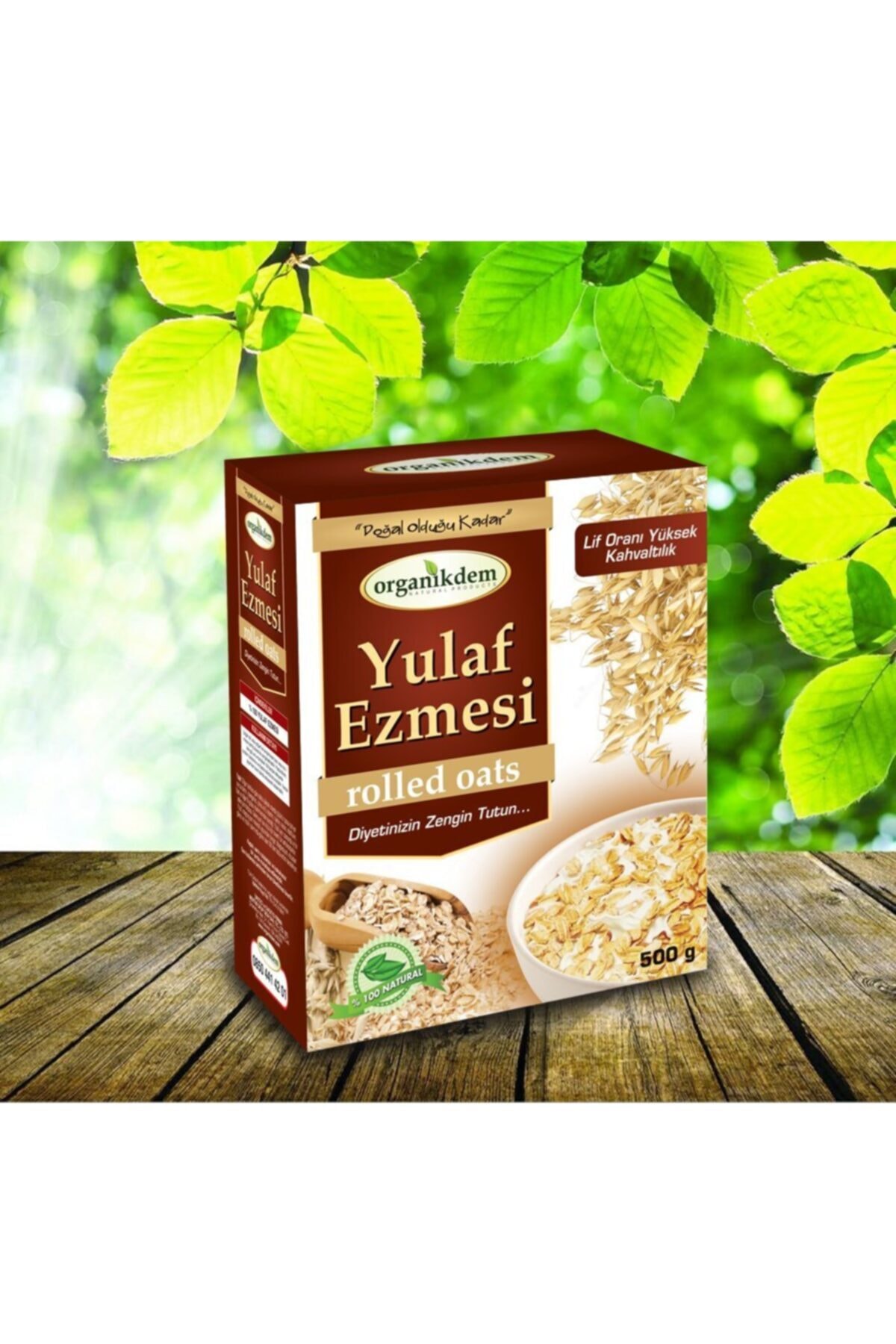organikdem Yulaf Ezmesi 360 gr