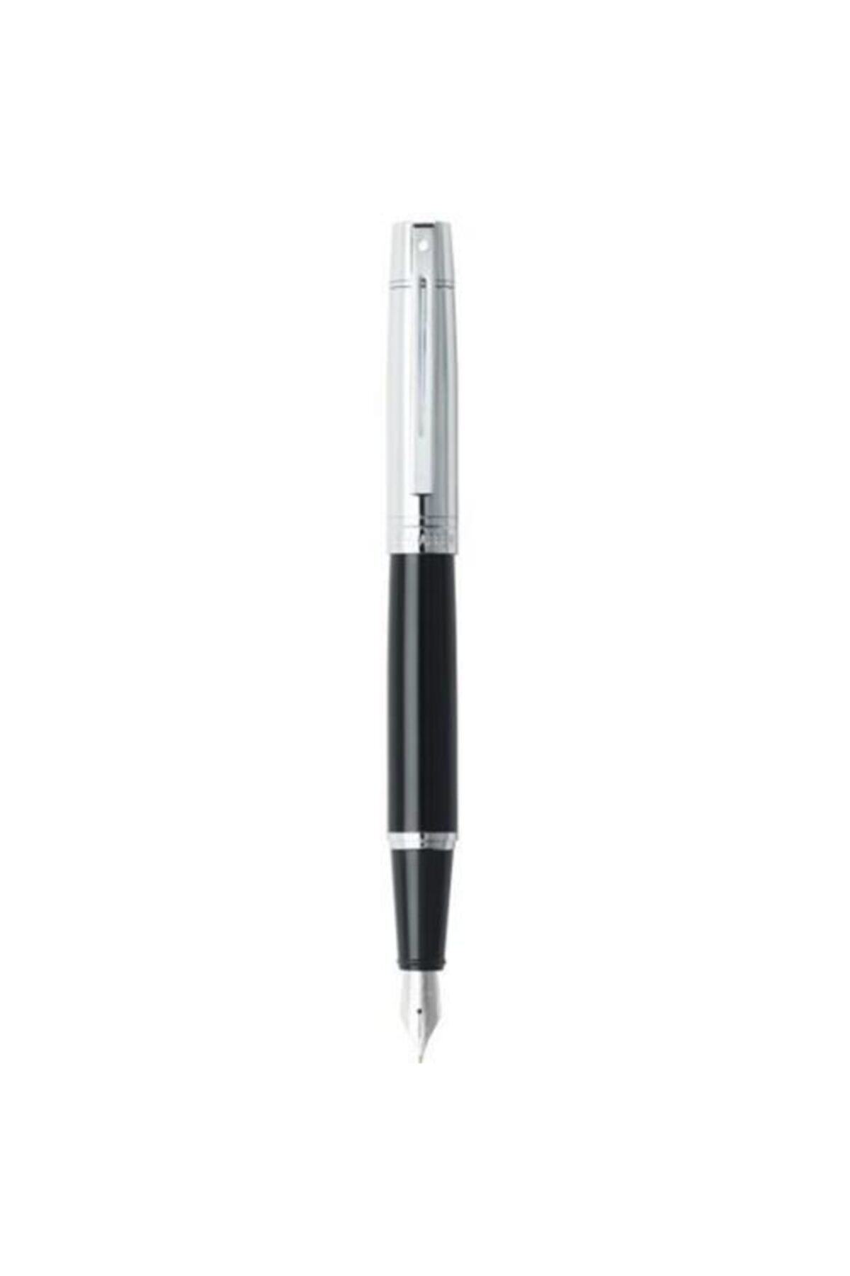 Sheaffer 300 Dolma Kalem Parlak Siyah Gövde,krom Kapak Eol