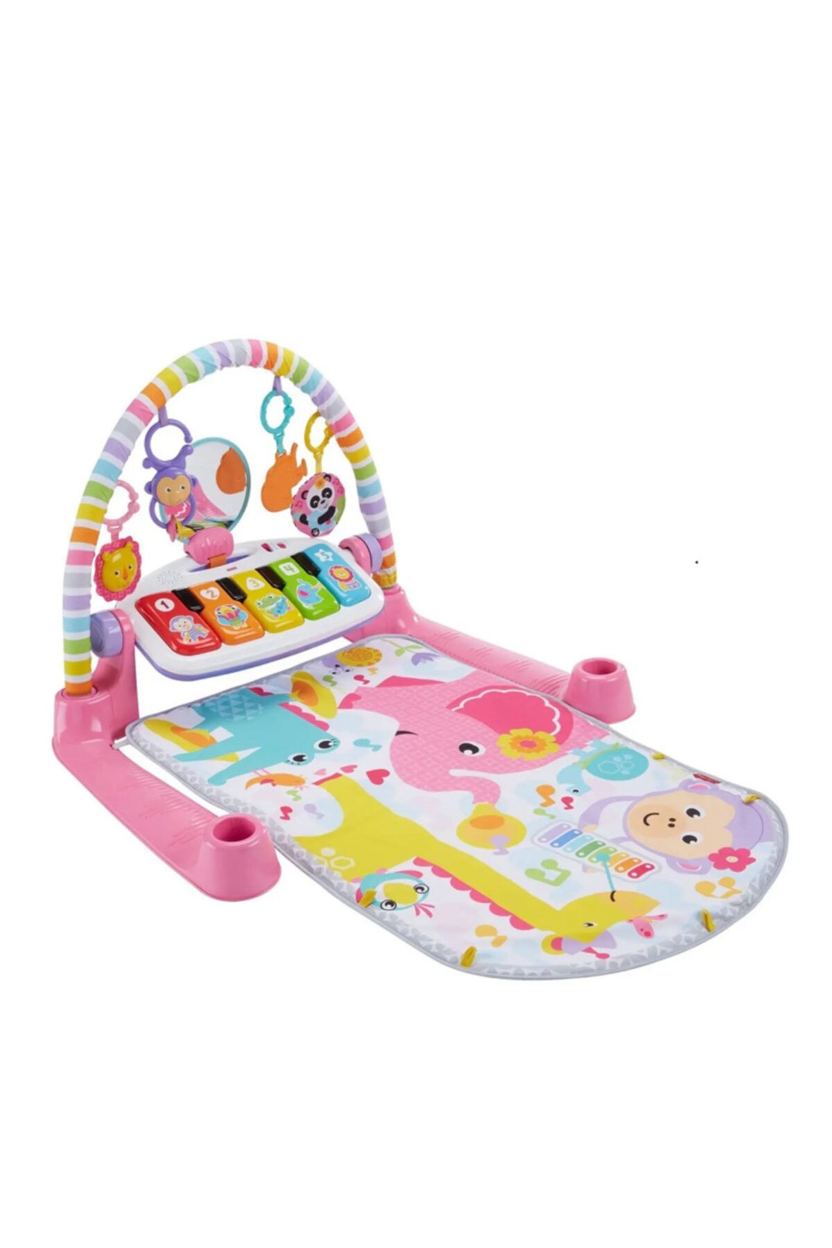 FISHER PRICE Piyanolu Jimnastik Merkezi Pembe Delüks - Türkçe