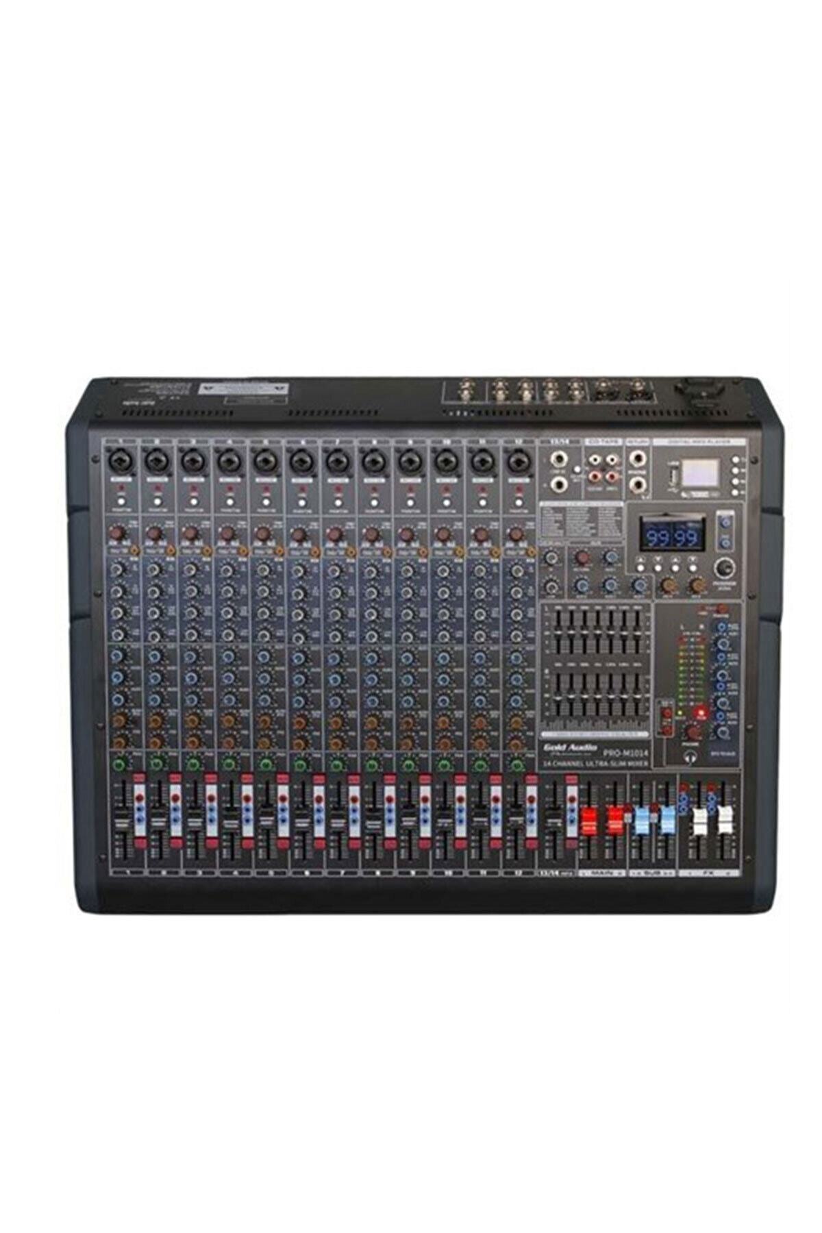 Gold Audio Pro-m1014 Deck Mikser - 14 Kanal