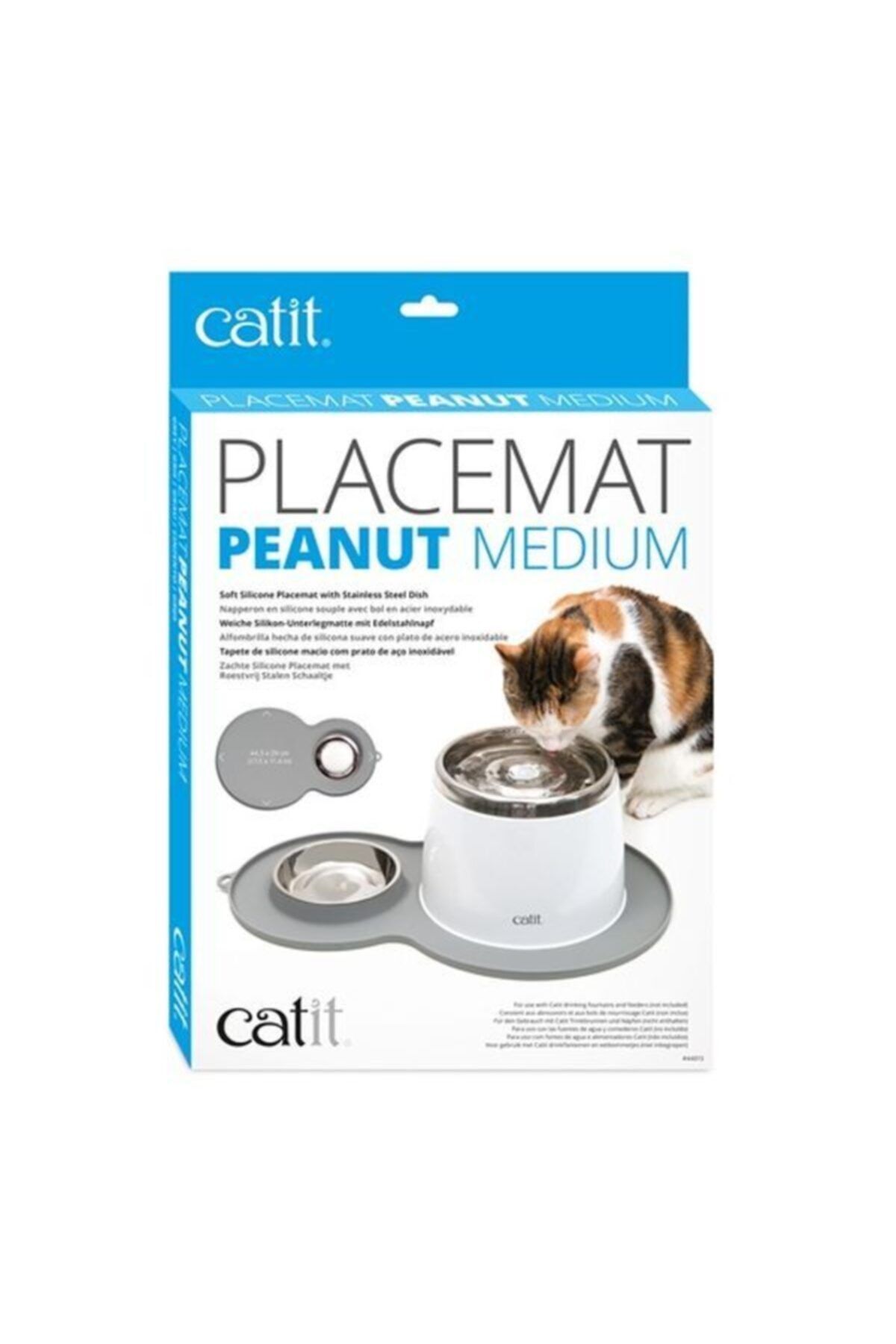 Catit Kedi Suluk Ve Mamalık Altlığı Medium Boy