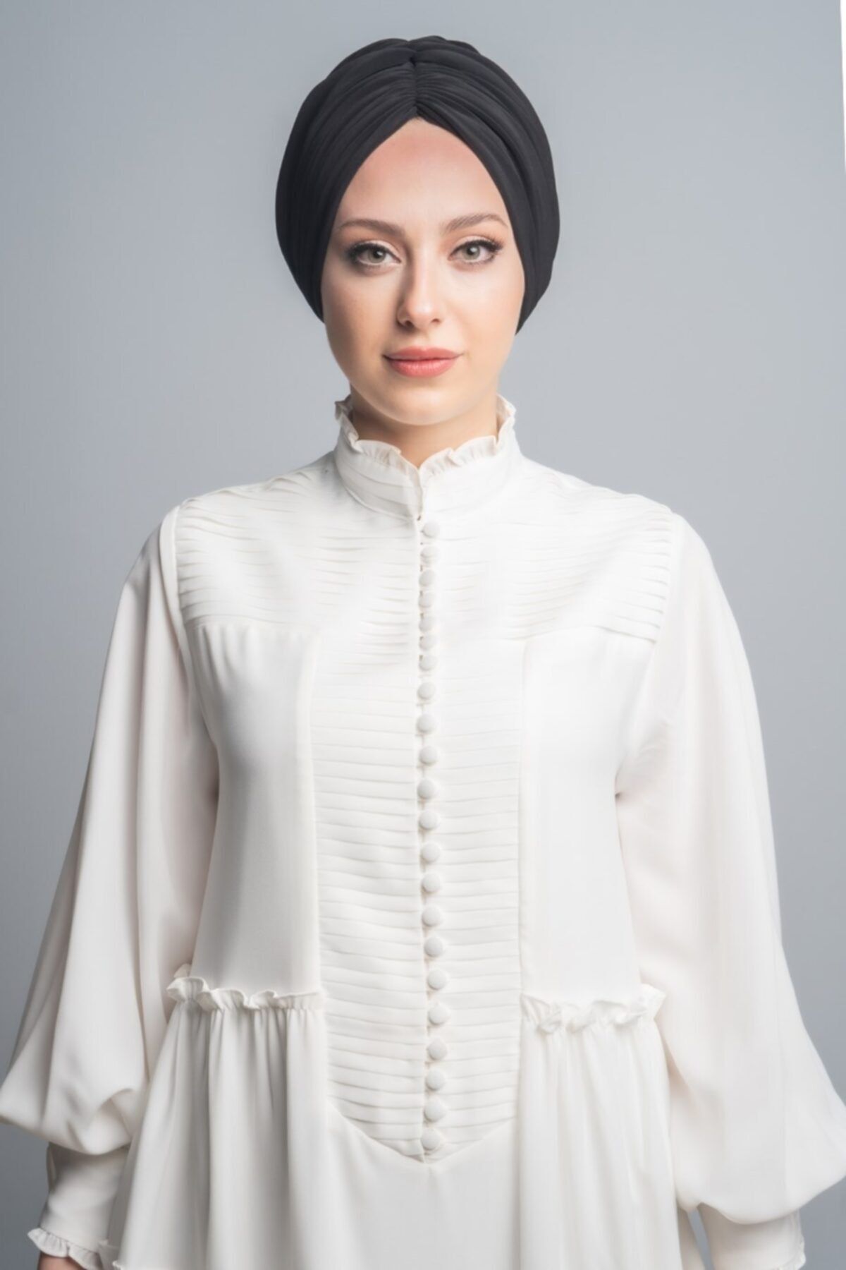 miha Hicran Önal Drape Bone Siyah