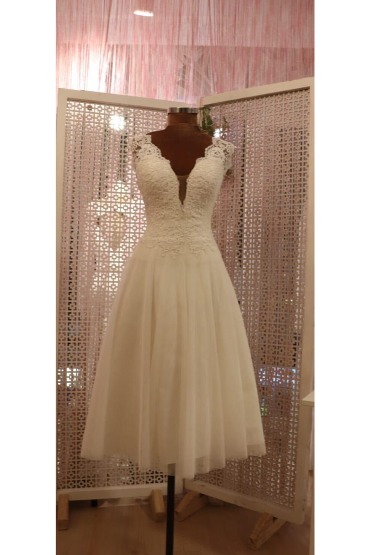 RENGİN SEYKAN GELİNLİK Mini Gelinlik