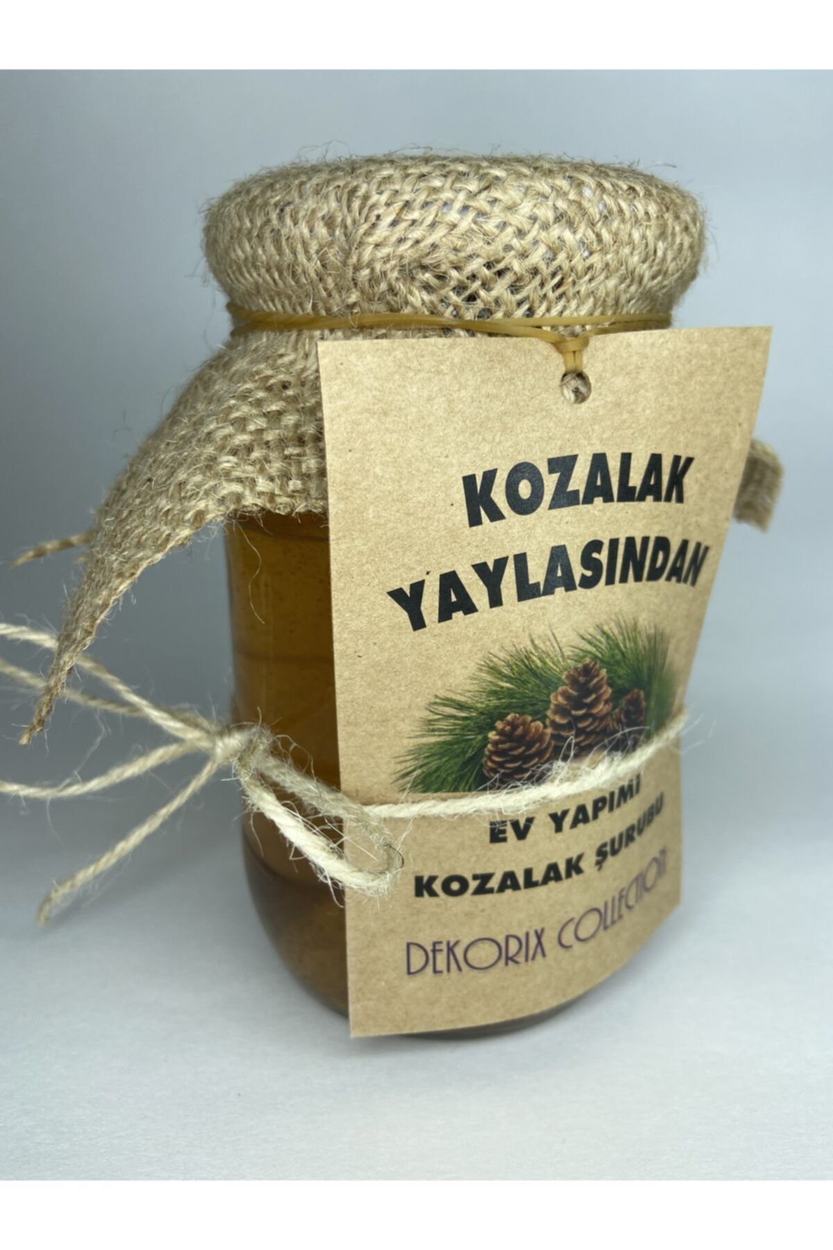 Dekorix Kozalak Şurubu Odun Ateşinde
