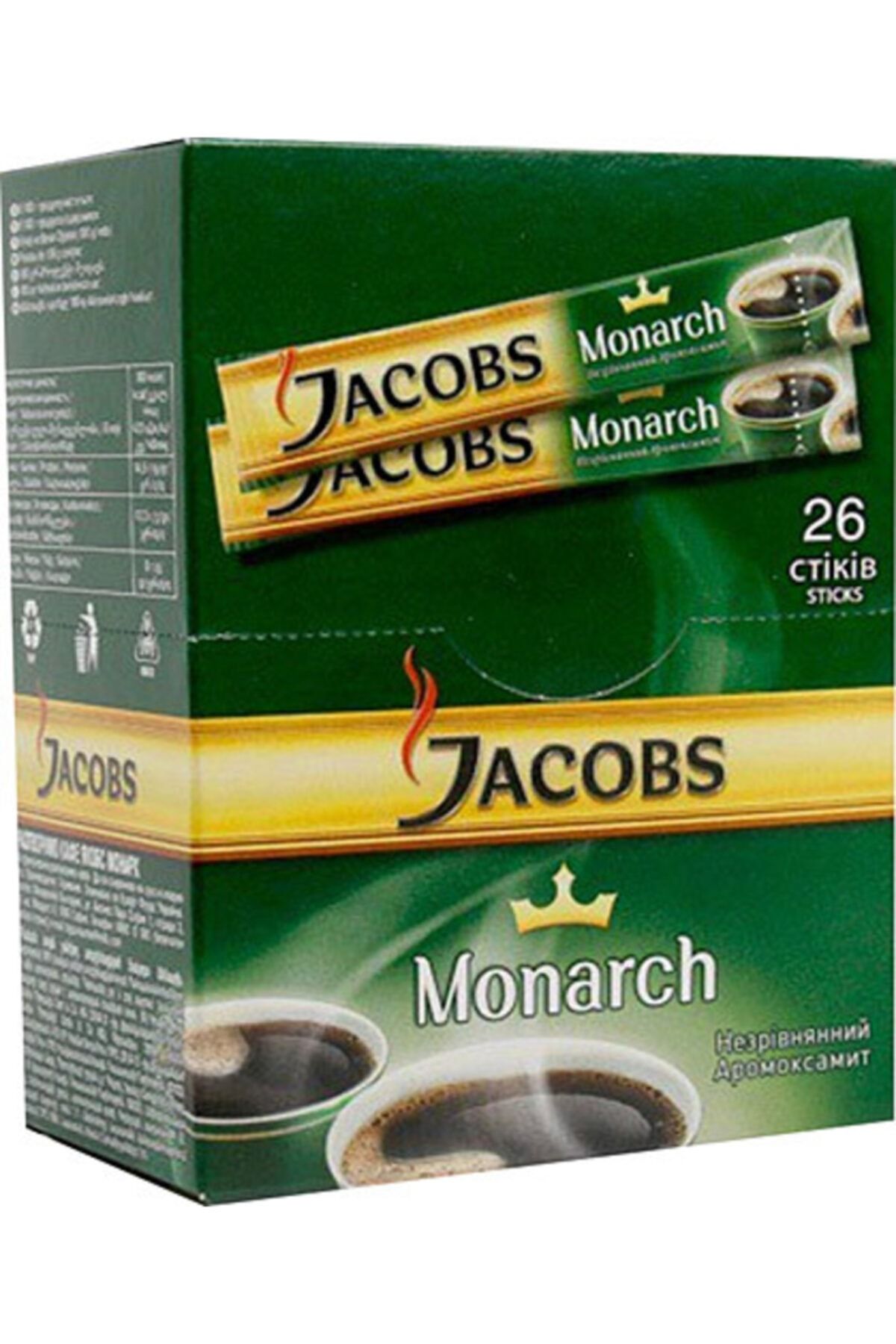 Jacobs Monarch Stick Kahve (2gr*26)