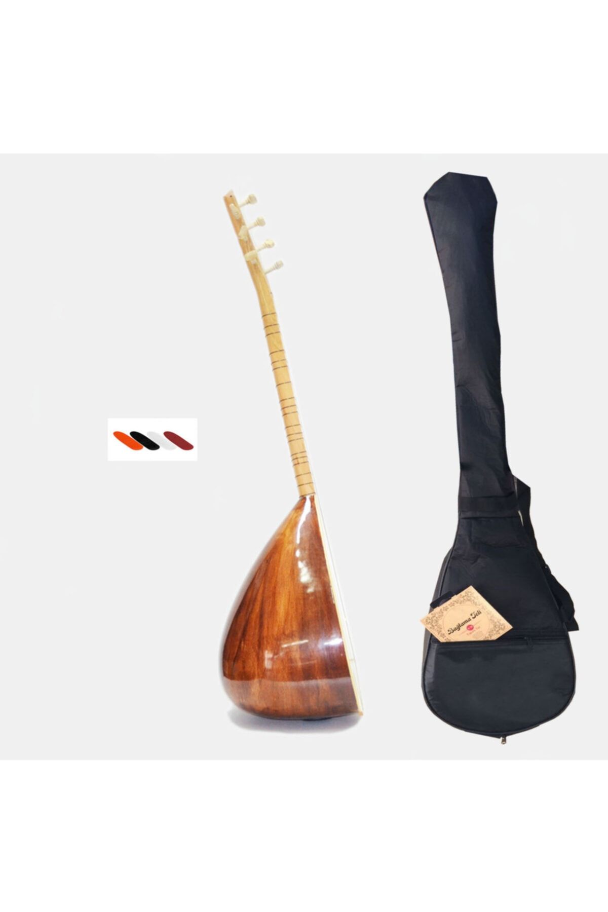 KARAHAN Profesyonel Maun Kısa Sap Bağlama Saz Seti