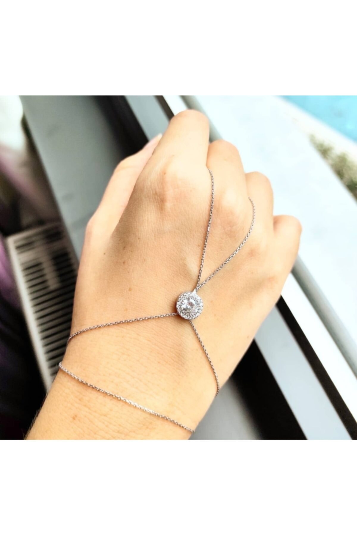 Oriental Kuyumculuk Jewellery Taşlı Gümüş Şahmeran Bileklik