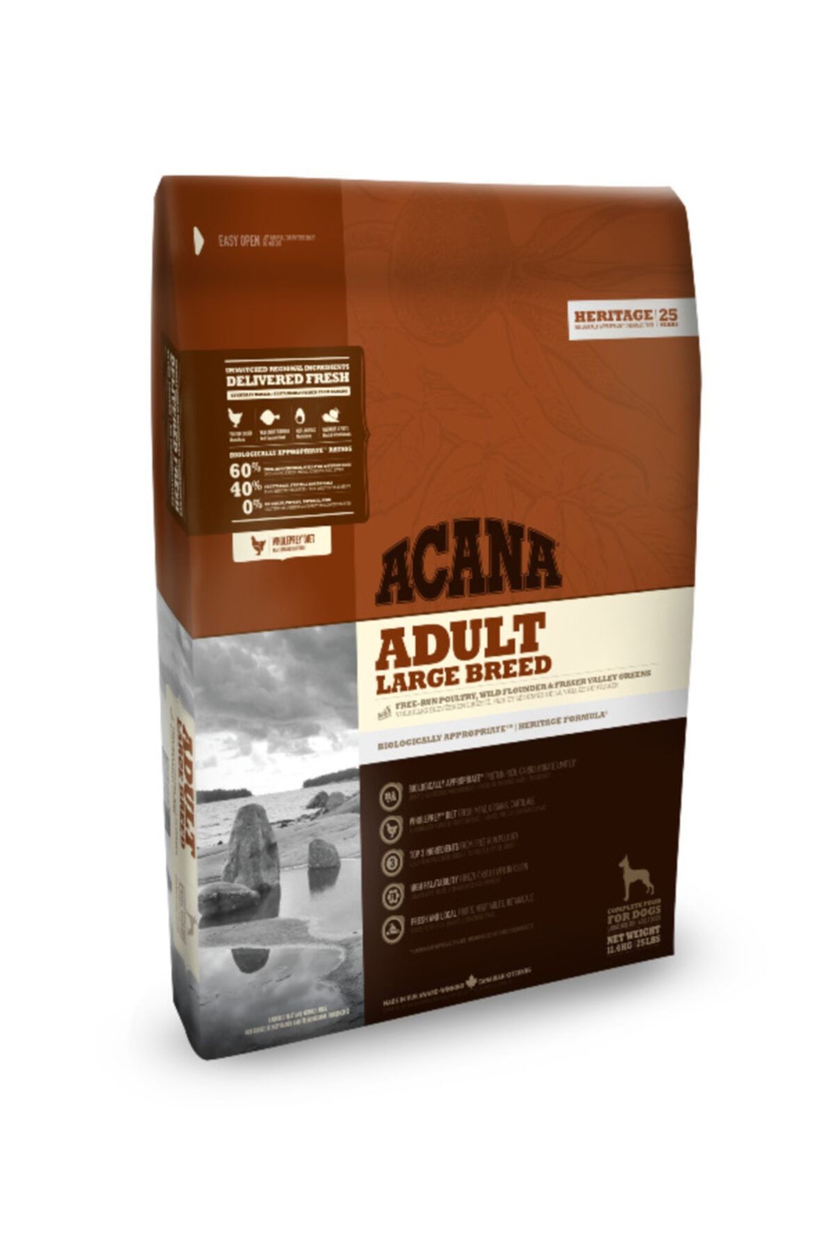 Acana Heritage Adult Large Breed Köpek Maması 11,4 Kg