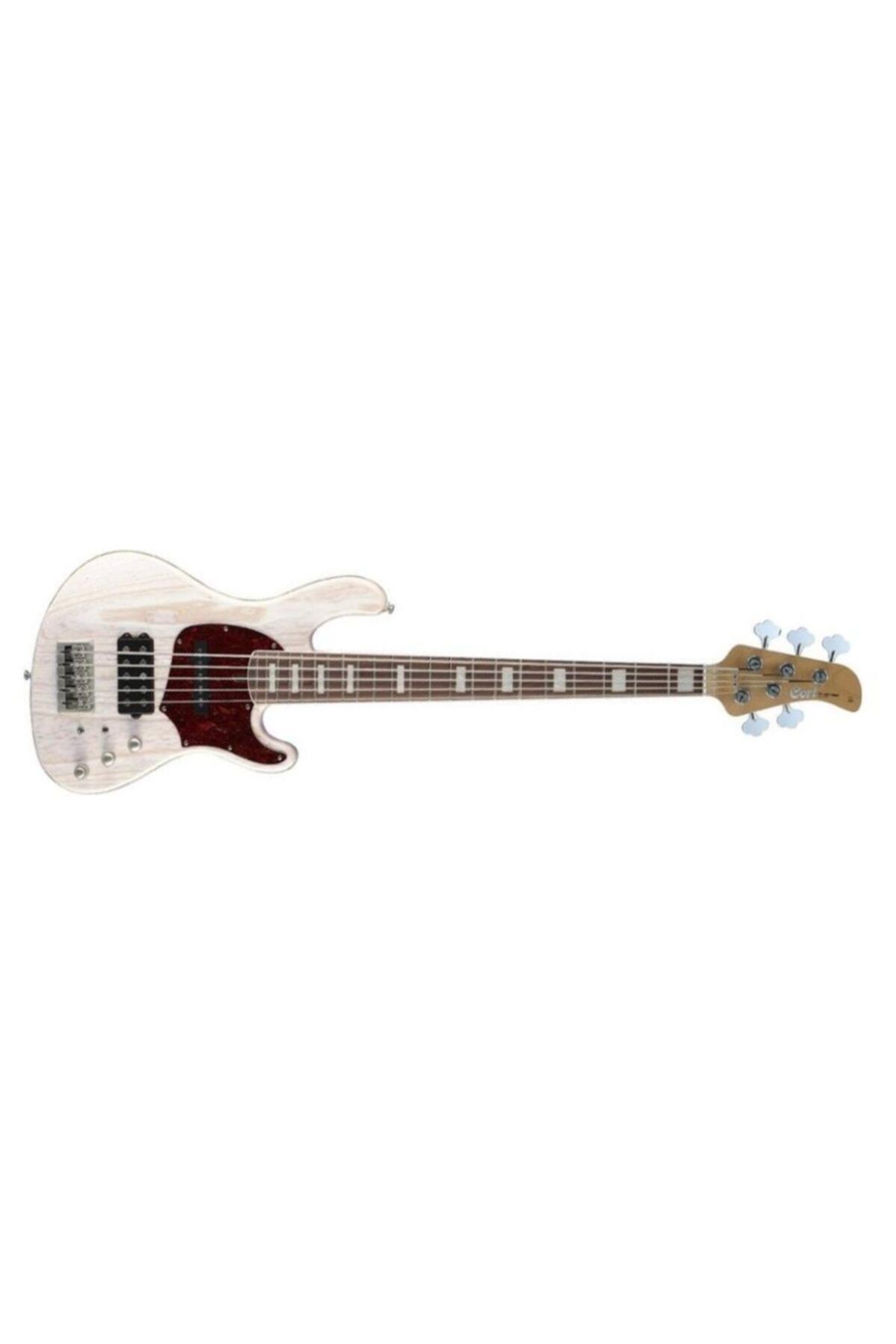 CORT Gb75wbl Bas Gitar, Beyazımsı Sarı, Pseb1a-5/f & Mba4p-5