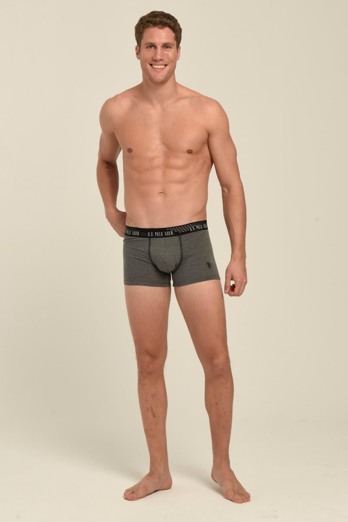 U.S. Polo Assn. 80261 3 Lü Erkek Boxer
