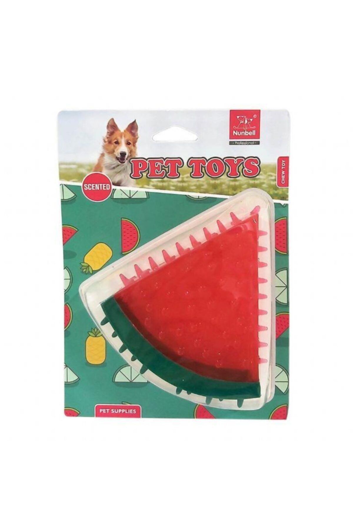 Nunbell Karpuz Aromalı Köpek Oyuncağı