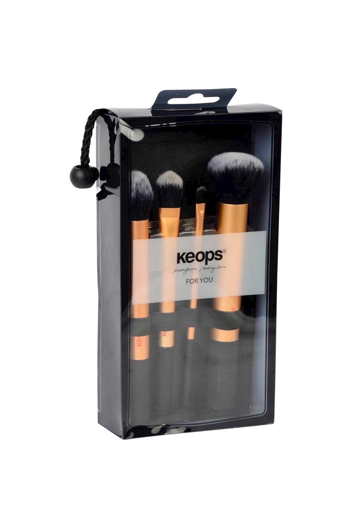 Keops Kps-52 4lü Makyaj Fırça Seti