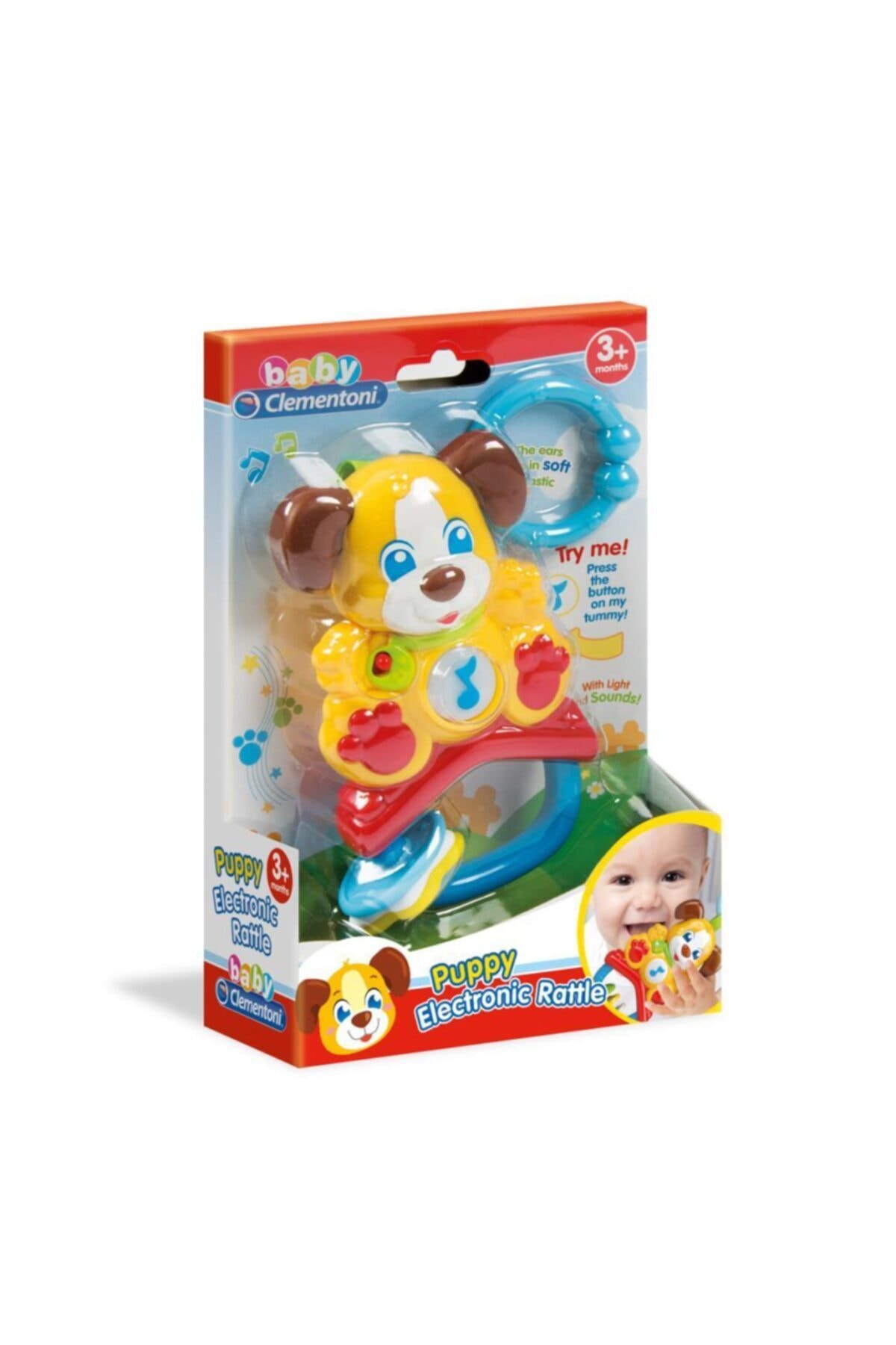 CLEMENTONI Çıngırak Baby Clementoni Sevimli Köpek