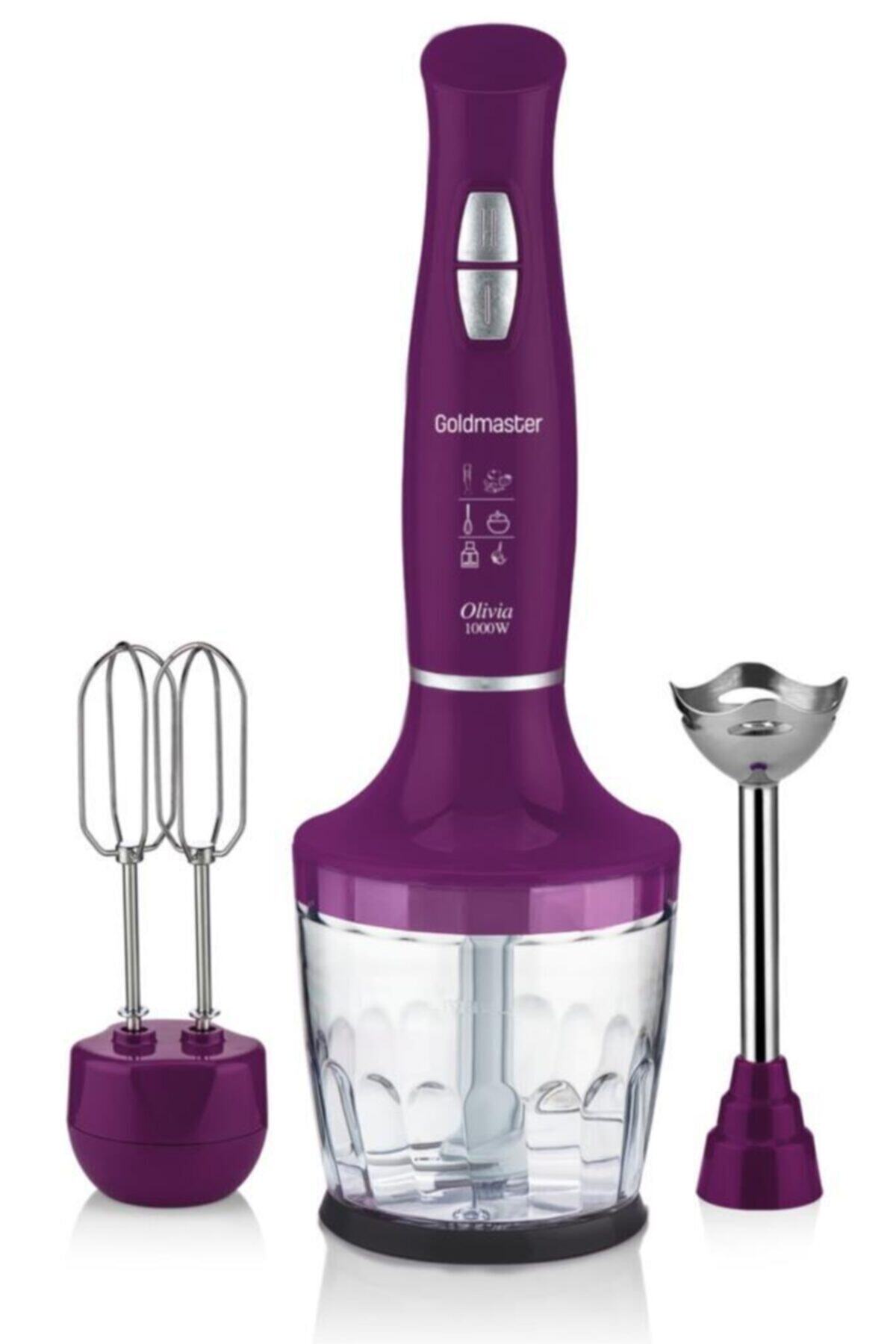 GOLDMASTER Olivia 1000 W Blender Seti Mor