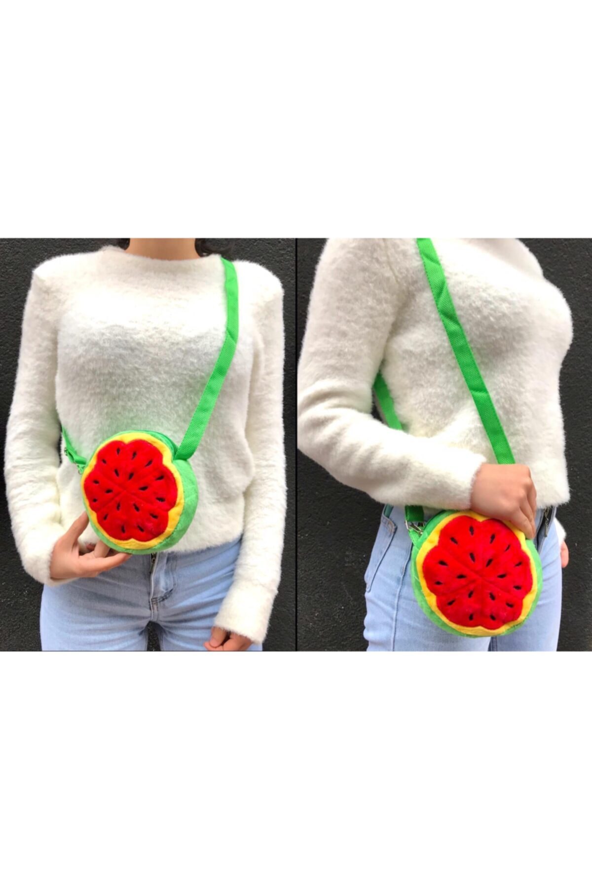 Köstebek Karpuz Model Mini Çanta