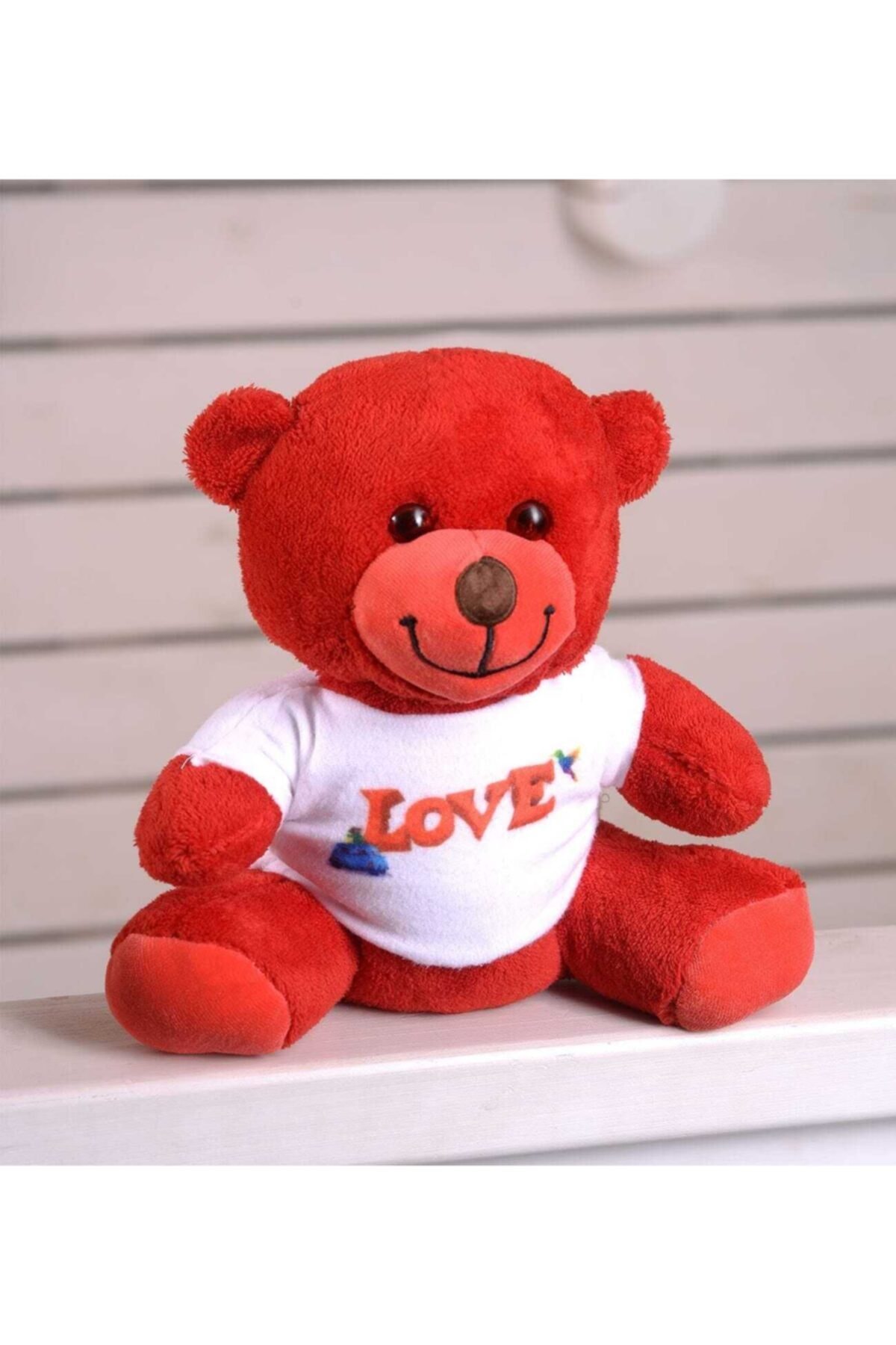 Özgüner Oyuncak Kırmızı Pelüş Ayıcık Love Tshirt