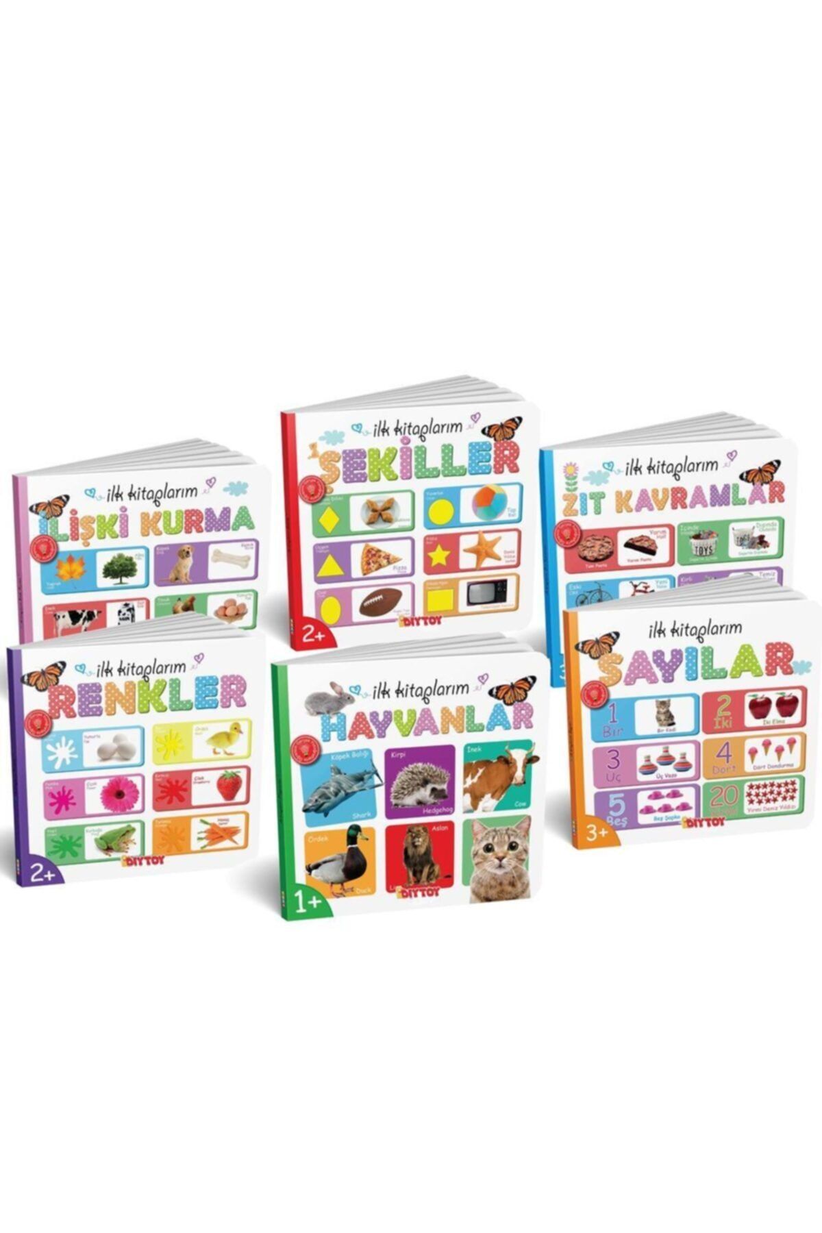 DIYTOY Diy-toy Ilk Kitaplarım Serisi Eğitici 6lı Set