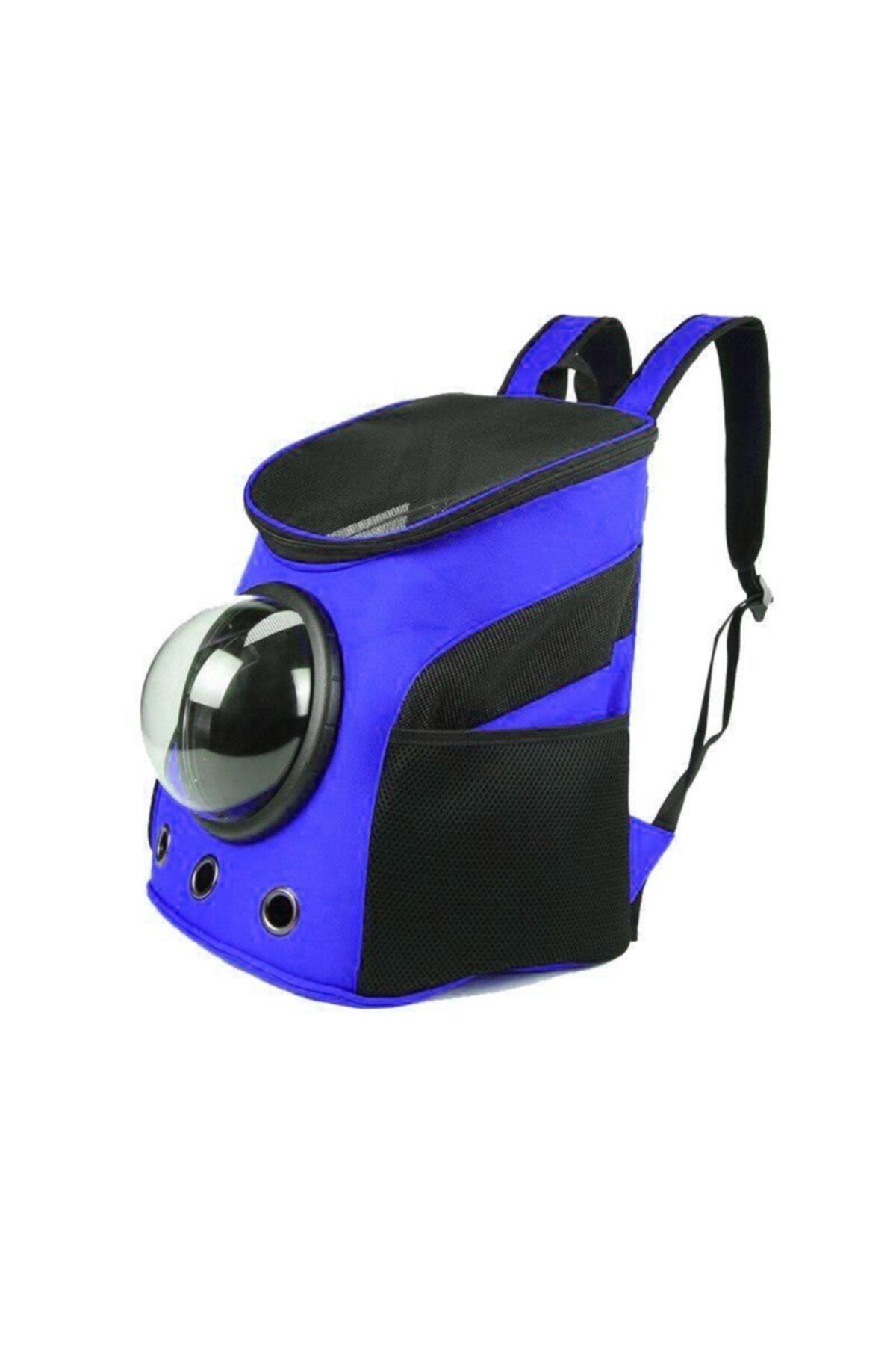 Glipet Fanuslu Kedi Köpek Taşıma Çantası Mavi 45 Cm