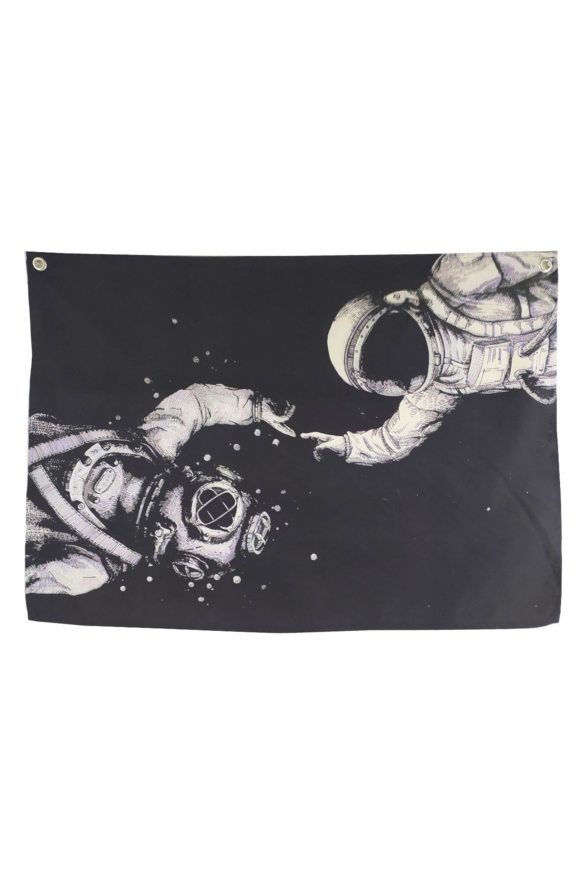 gokmentoy Astronotlar Duvar Halısı (100cm X 70cm)