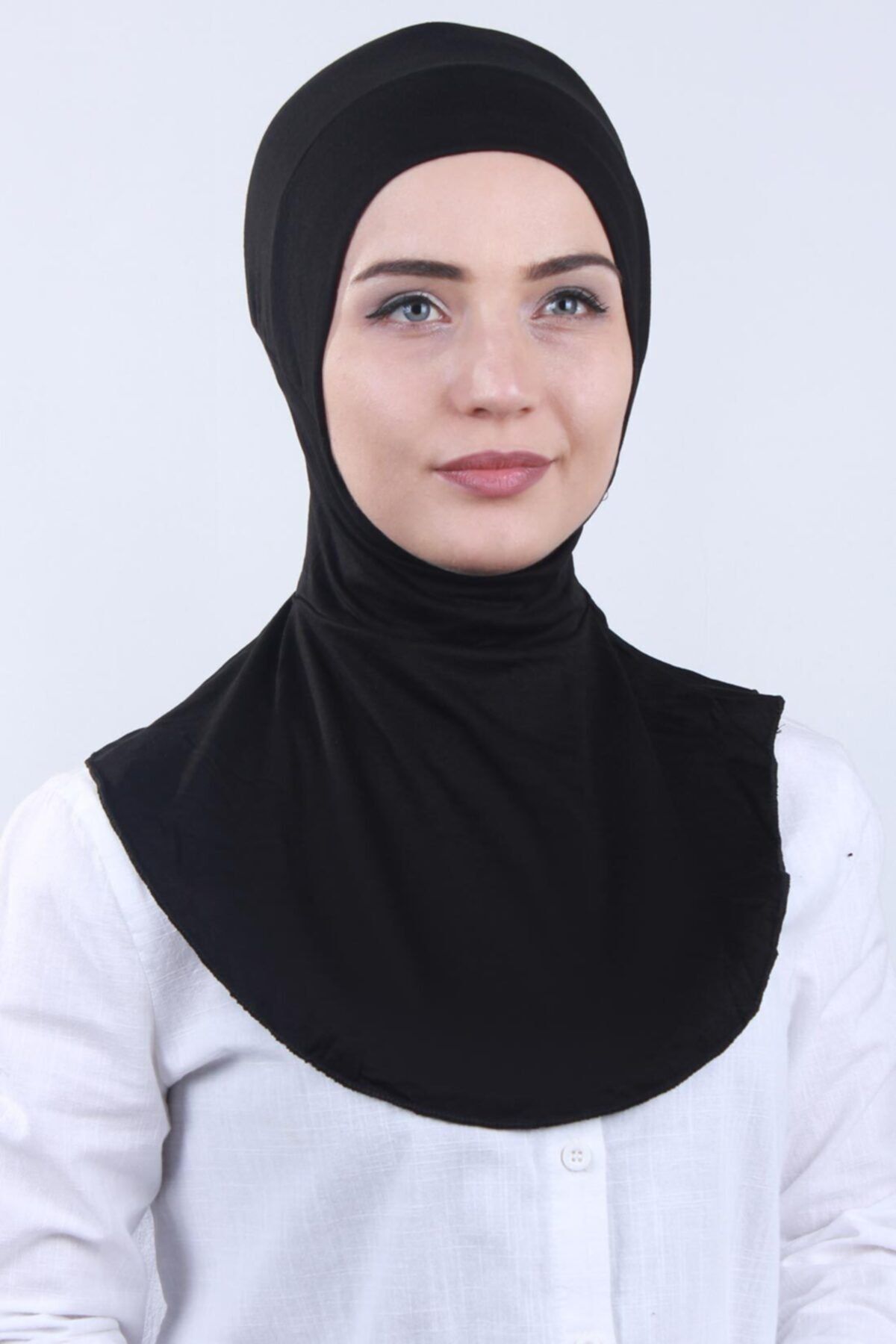 Nowa Scarf Boyunlu Bone Siyah