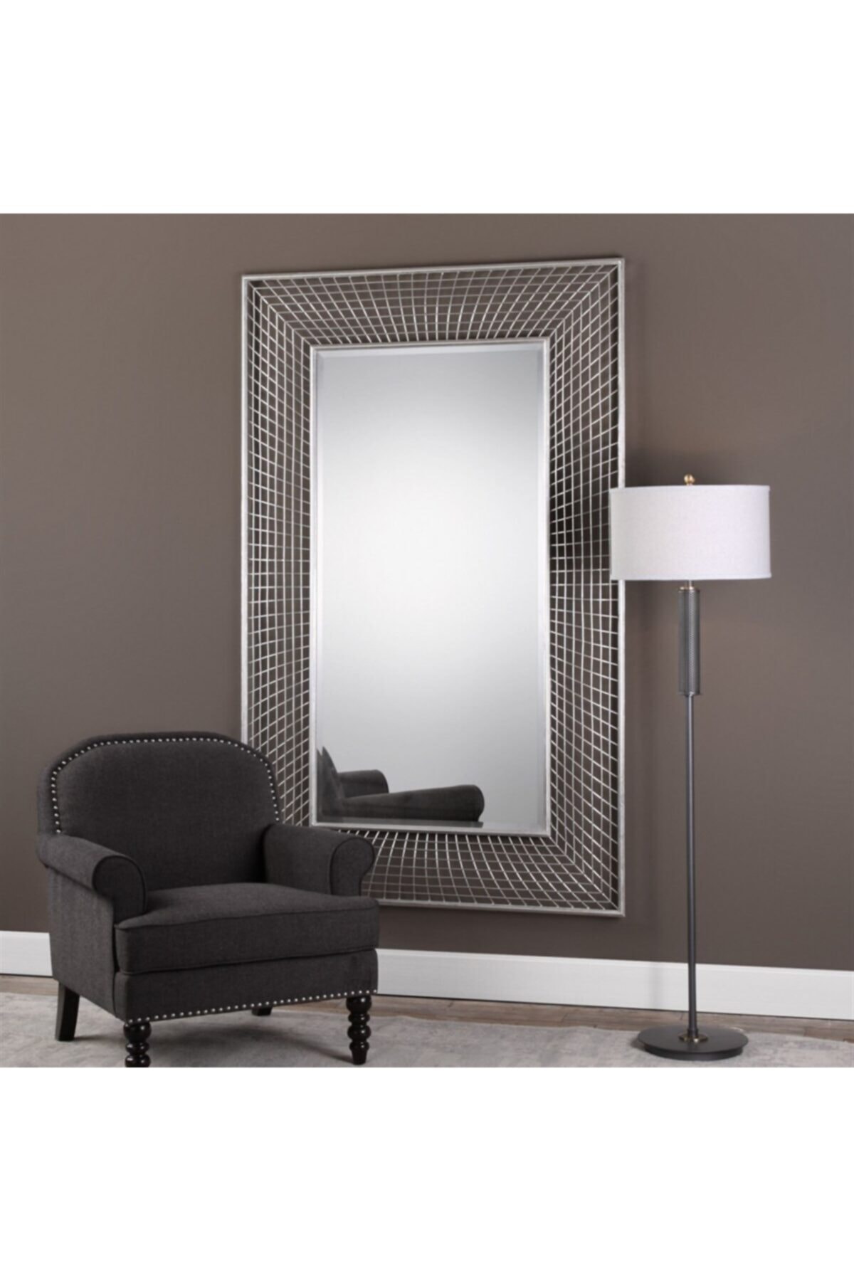 UTTERMOST Spindel Oversized Silver Ayna 09158