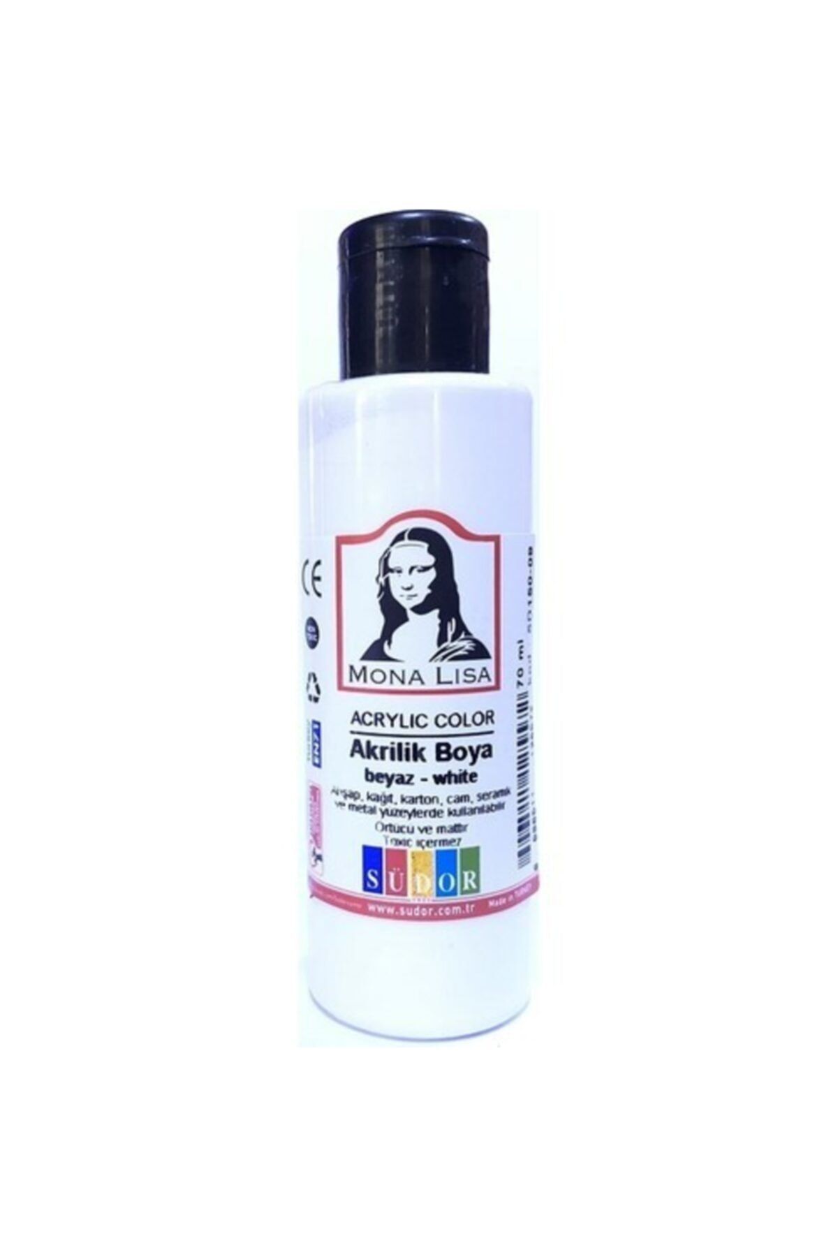 sudor monalisa akrilik boya 70 ml beyaz sd150 09 12 li paket fiyati yorumlari trendyol