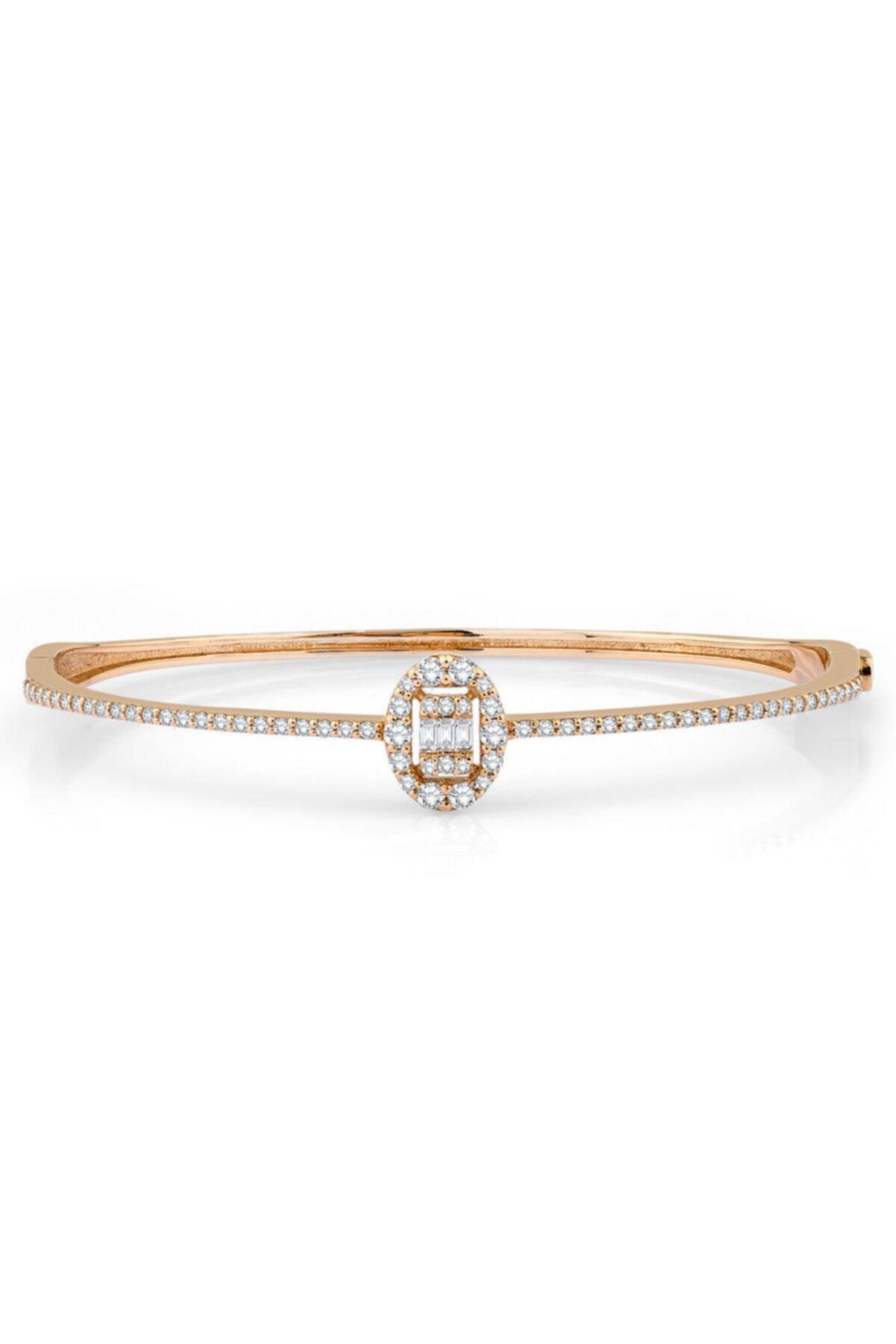 Pırlanta Merkezi 0.68 Ct. Pırlanta Baget Bileklik