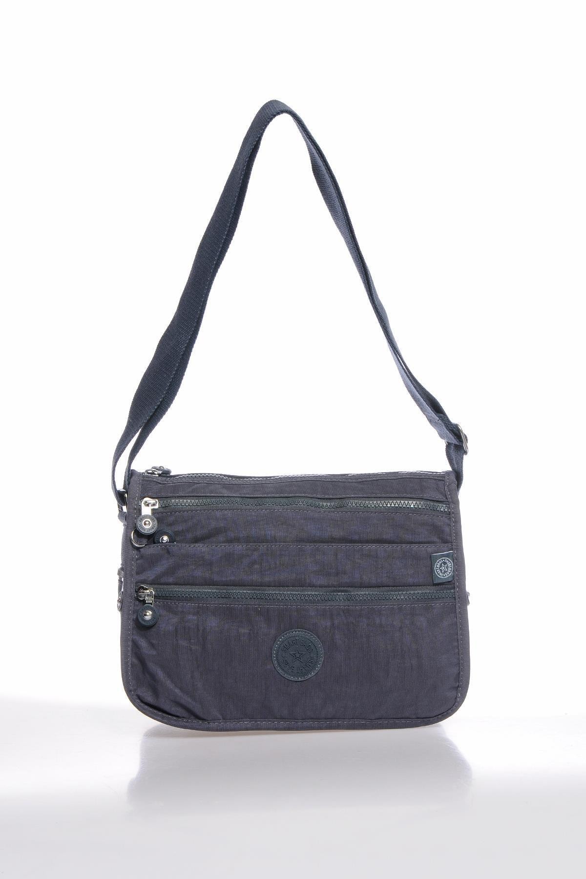 SMART BAGS Smbky1128-y. Füme Füme Kadın Çapraz Çanta