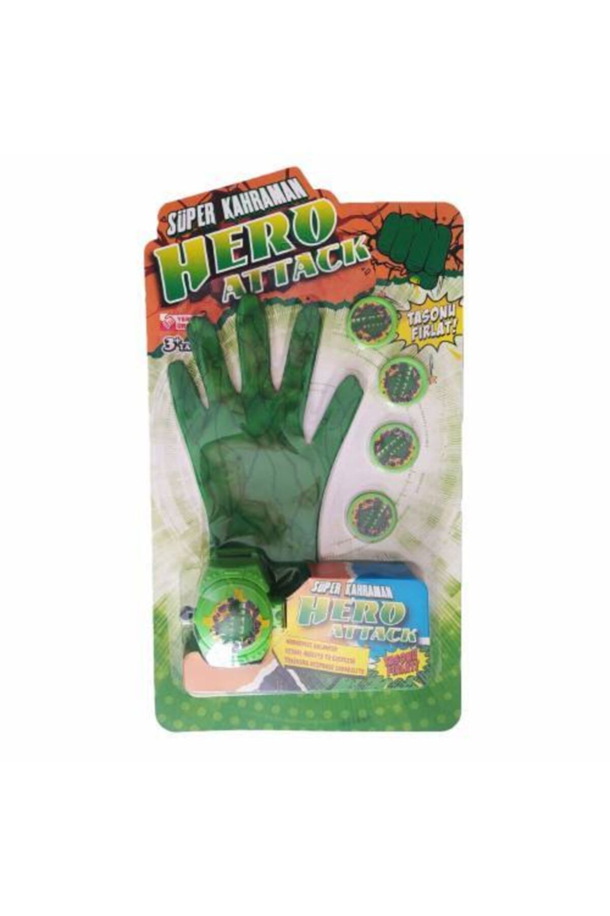 Mashotrend Hulk Taso Atan Eldiven - Taso Atan Eldiven - Hulk Oyuncak Eldiven