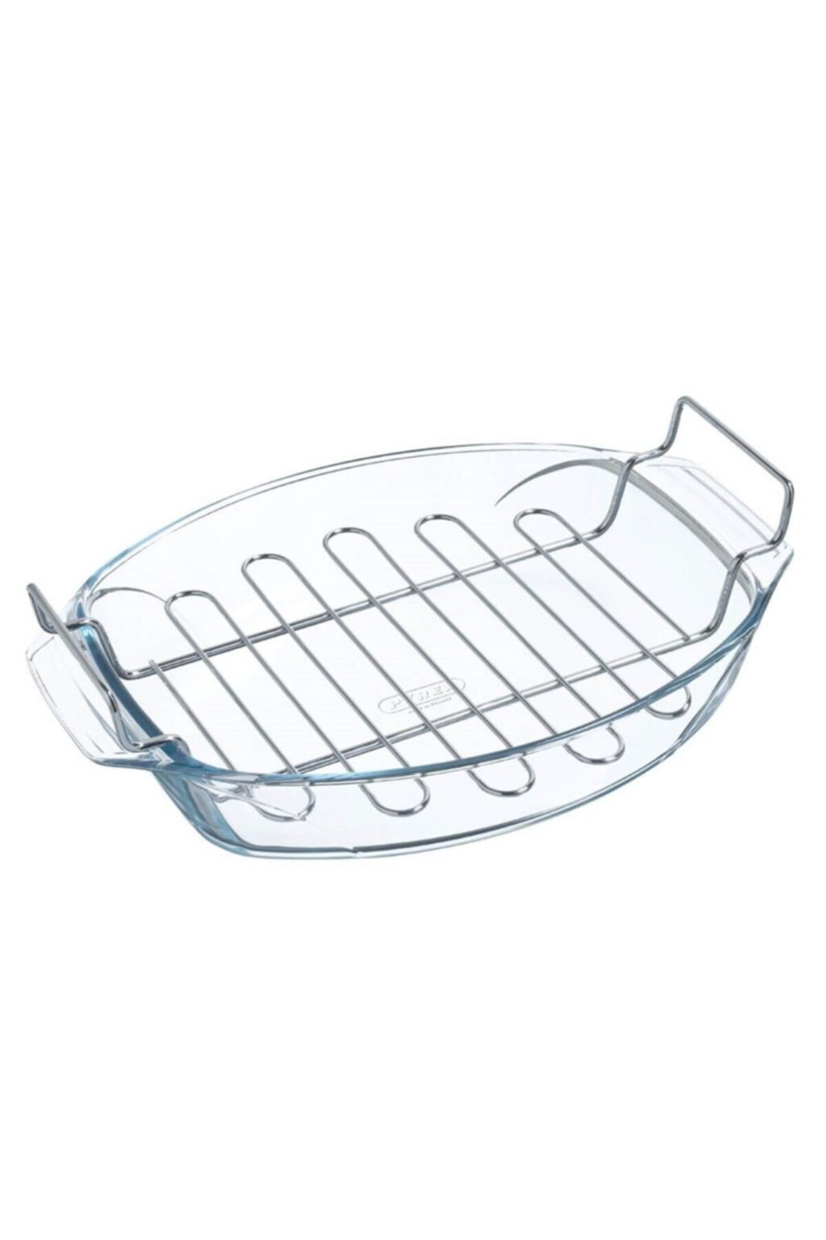 Pyrex Izgaralı Oval Fırın Kabı 4 L