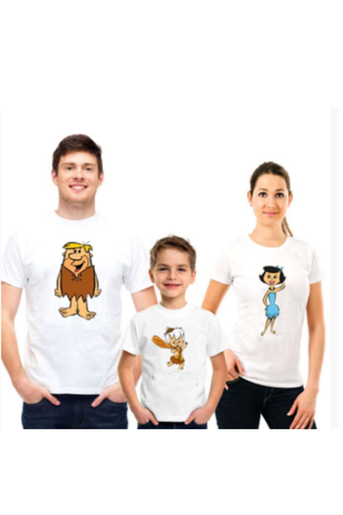 hediyemania aile boyu baskili tshirt anne baba cocuk 3lu tisort kombin moloztaslar fiyati yorumlari trendyol