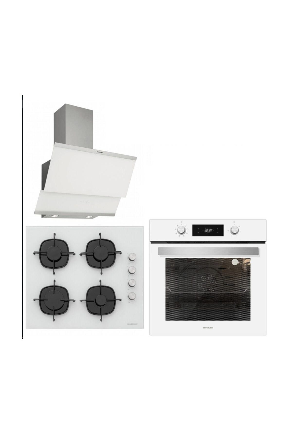 Silverline Ankastre Set( Bo6504w01-cs5335w01-3420 W)