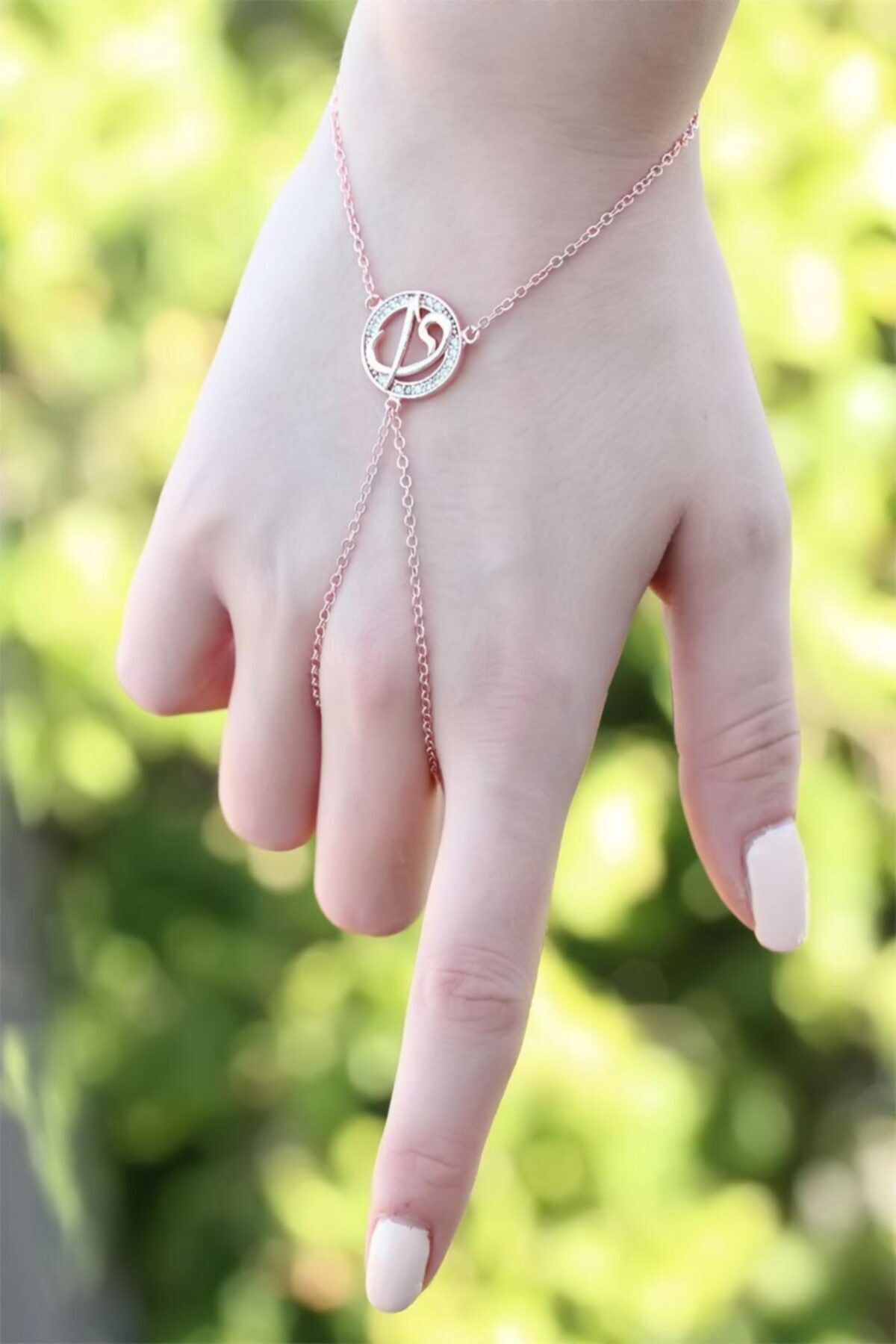 Moco Accessories Zirkon Taşlı Şahmeran Bileklik