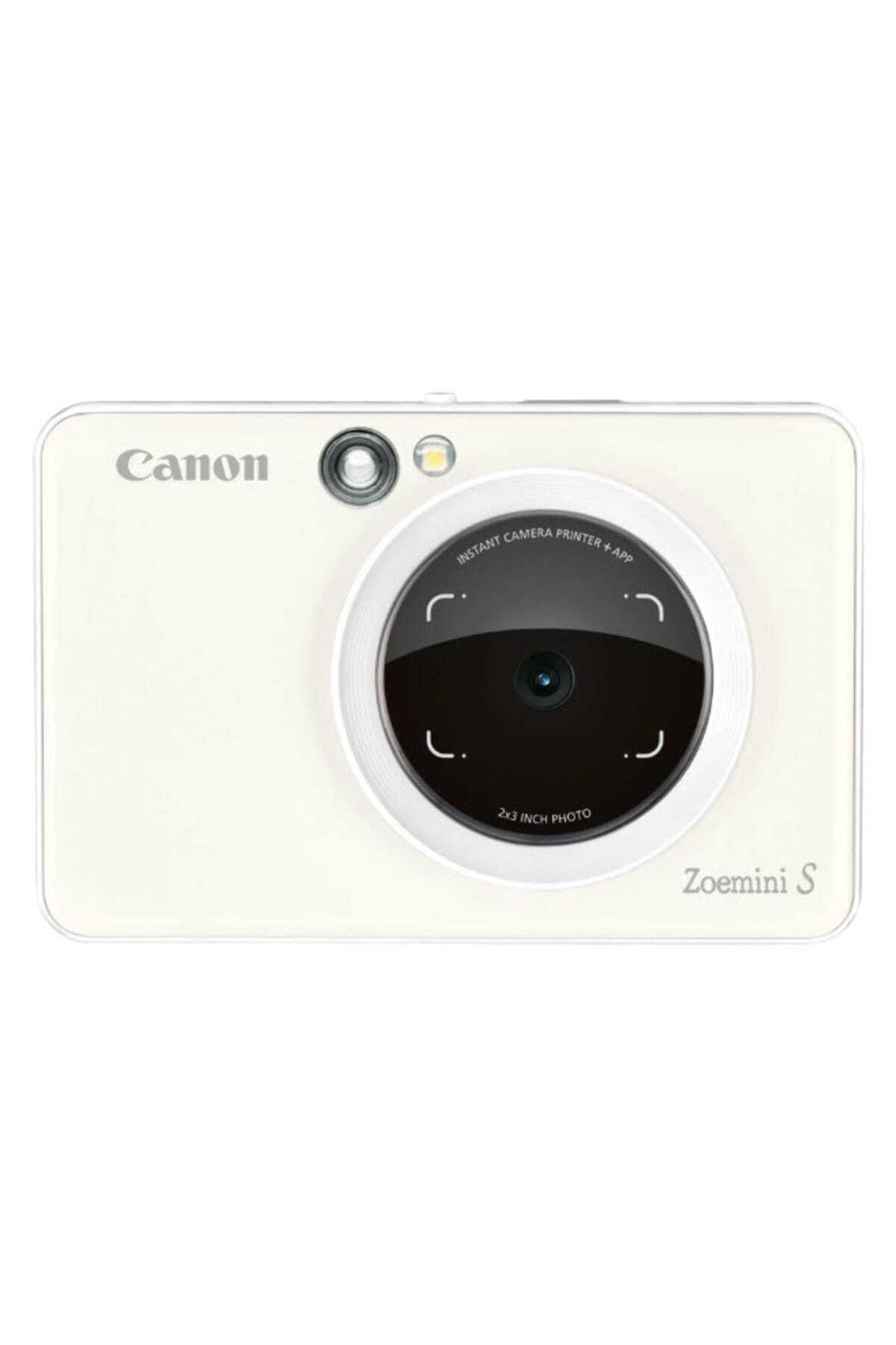 Canon Zoemini S Beyaz Şipşak Fotoğraf Makinesi (Canon Eurasia Garantili)