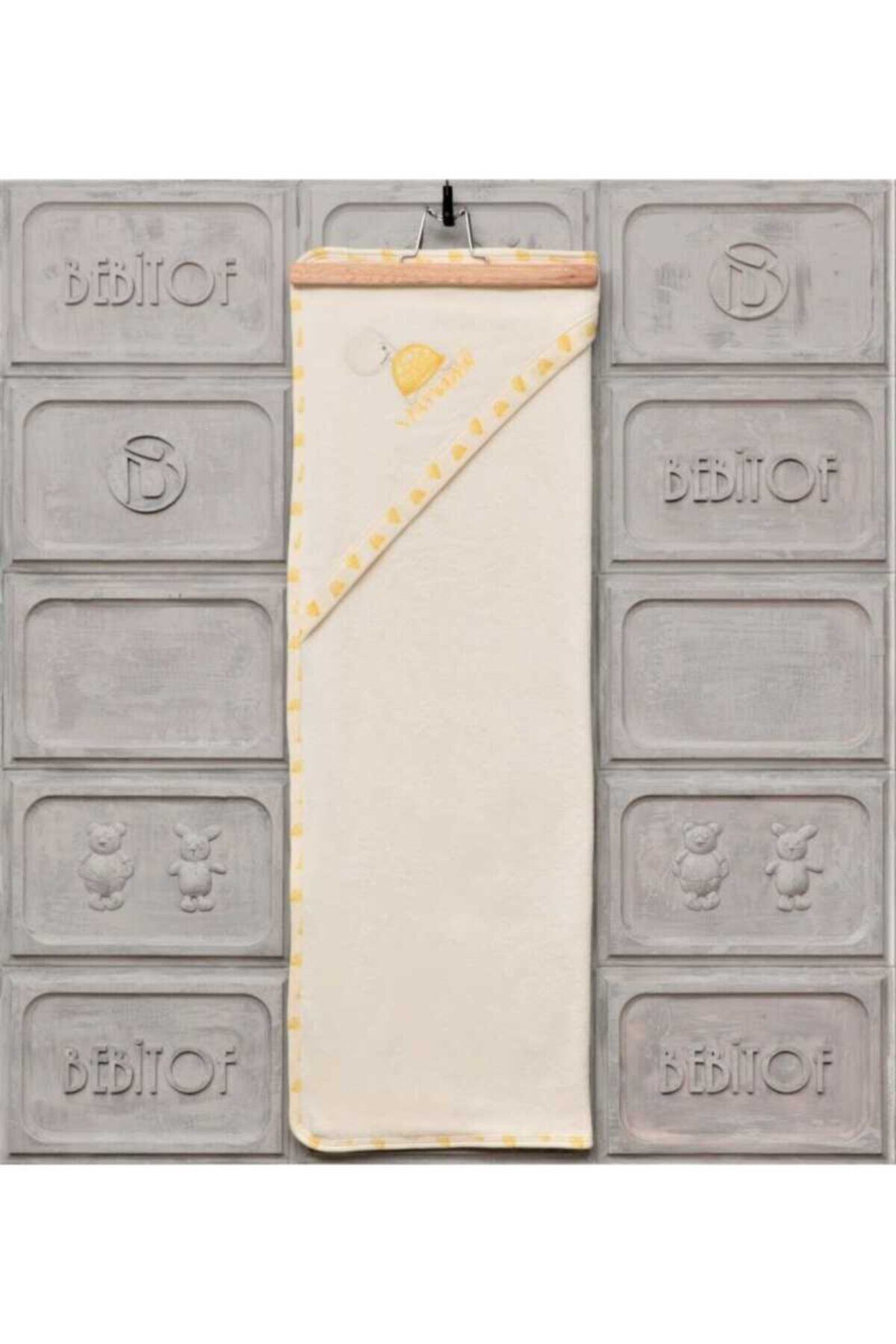 Bebitof Unisex Bebek Banyo Havlusu Kaplumbağa