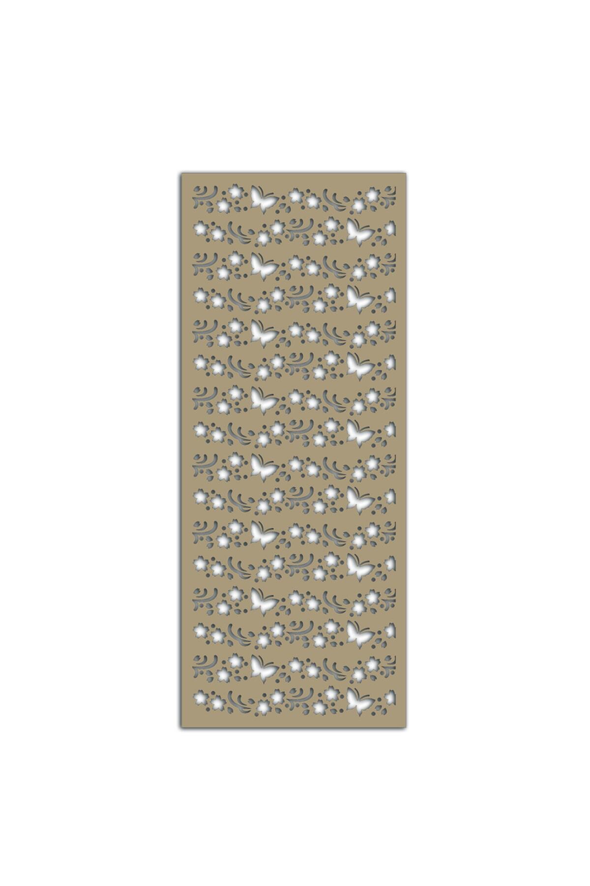 Liar Dekor Liar Ahşap Seperatör (Paravan) - KSP-03 - (10 mm) - (85 cm x 210 cm) - (Ham)
