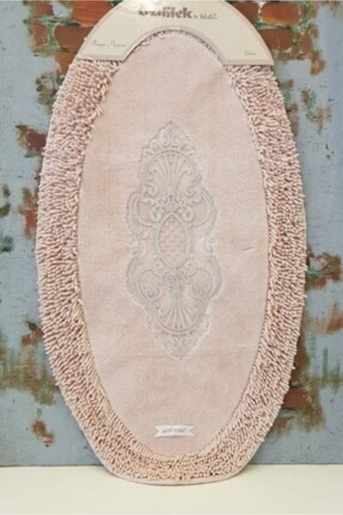 Özdilek Klozet Takımı Abiye Dantela Oval Pudra