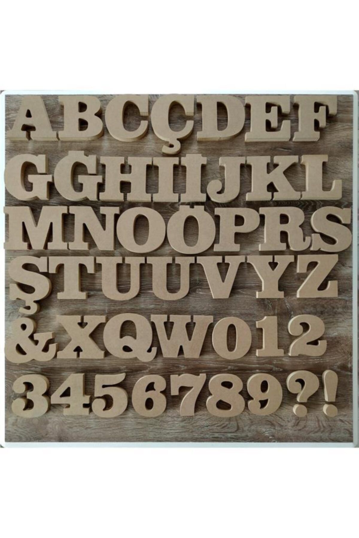 sgshobby ahsap harf mdf 10 cm 18 mm kalinlik unlem isareti fiyati yorumlari trendyol