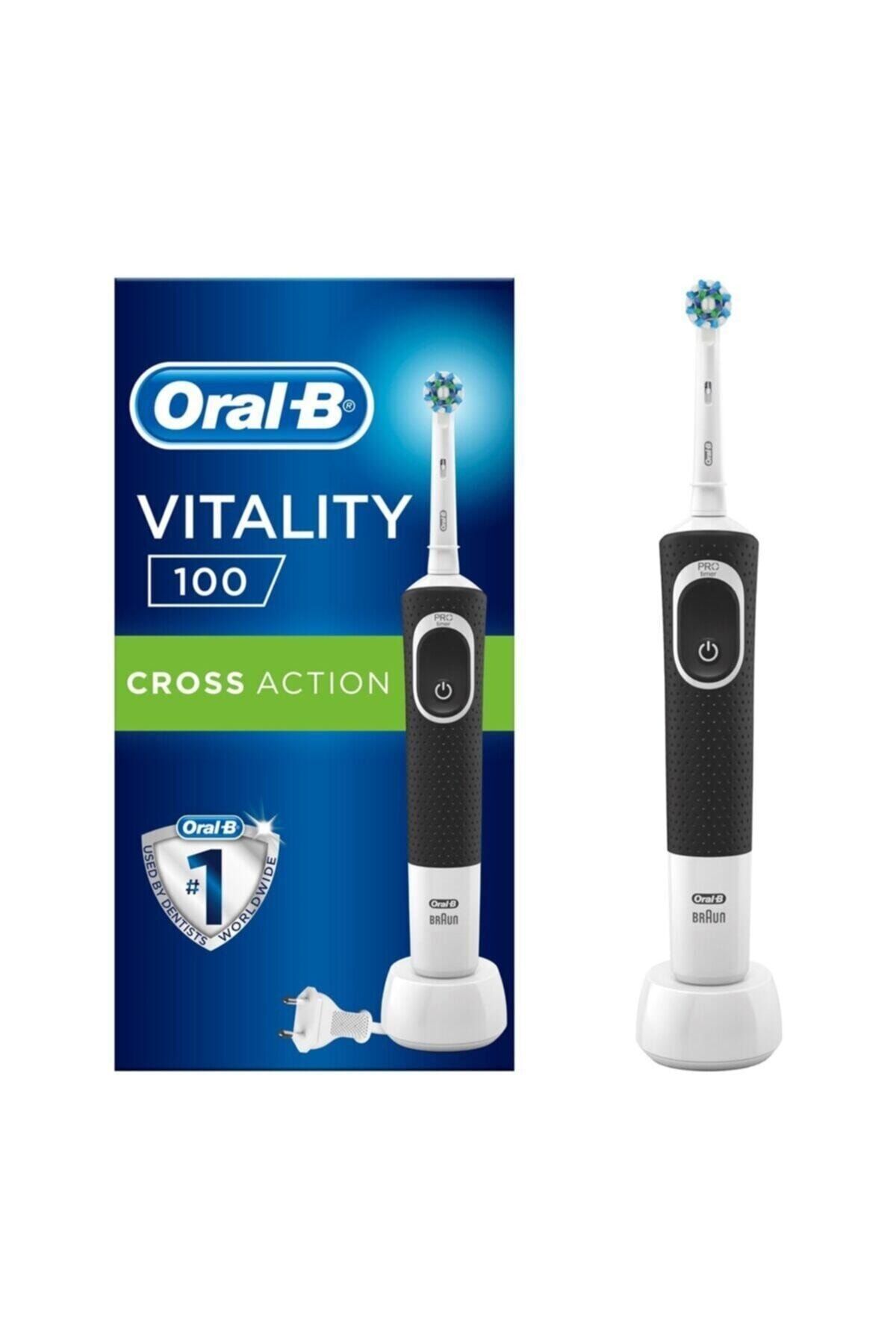 BBraun Oral-b D100 Şarjlı Black Crossaction Diş Fırçası