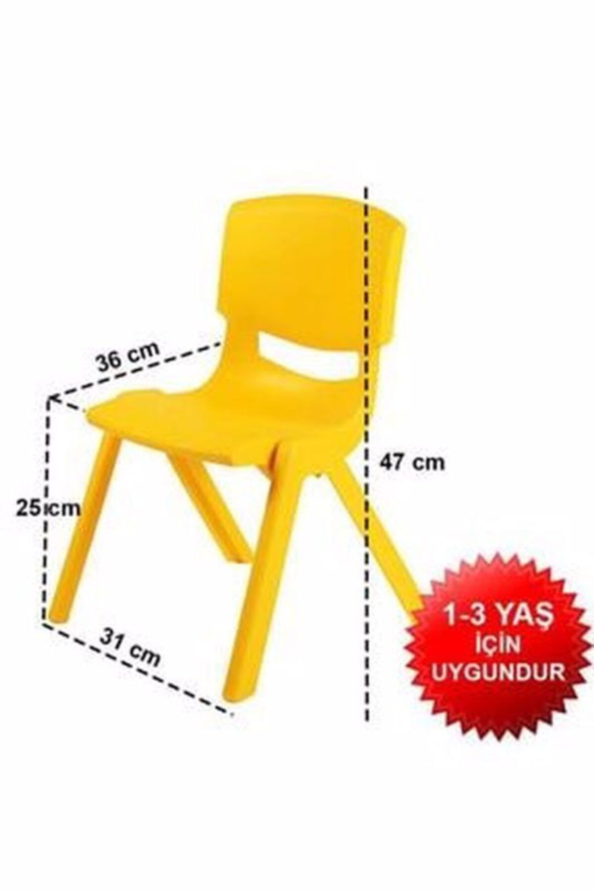 Fiore Küçük Şirin Çocuk Koltuğu Sarı 1-3 Yaş Için