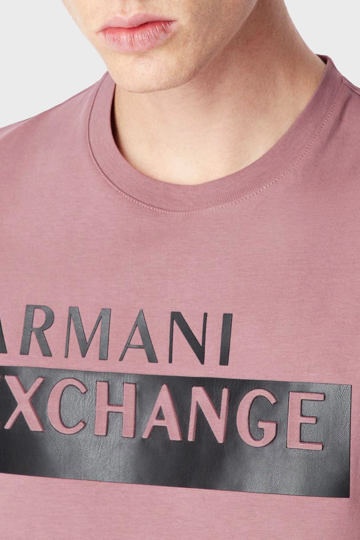 Armani exchange shop pink t shirt