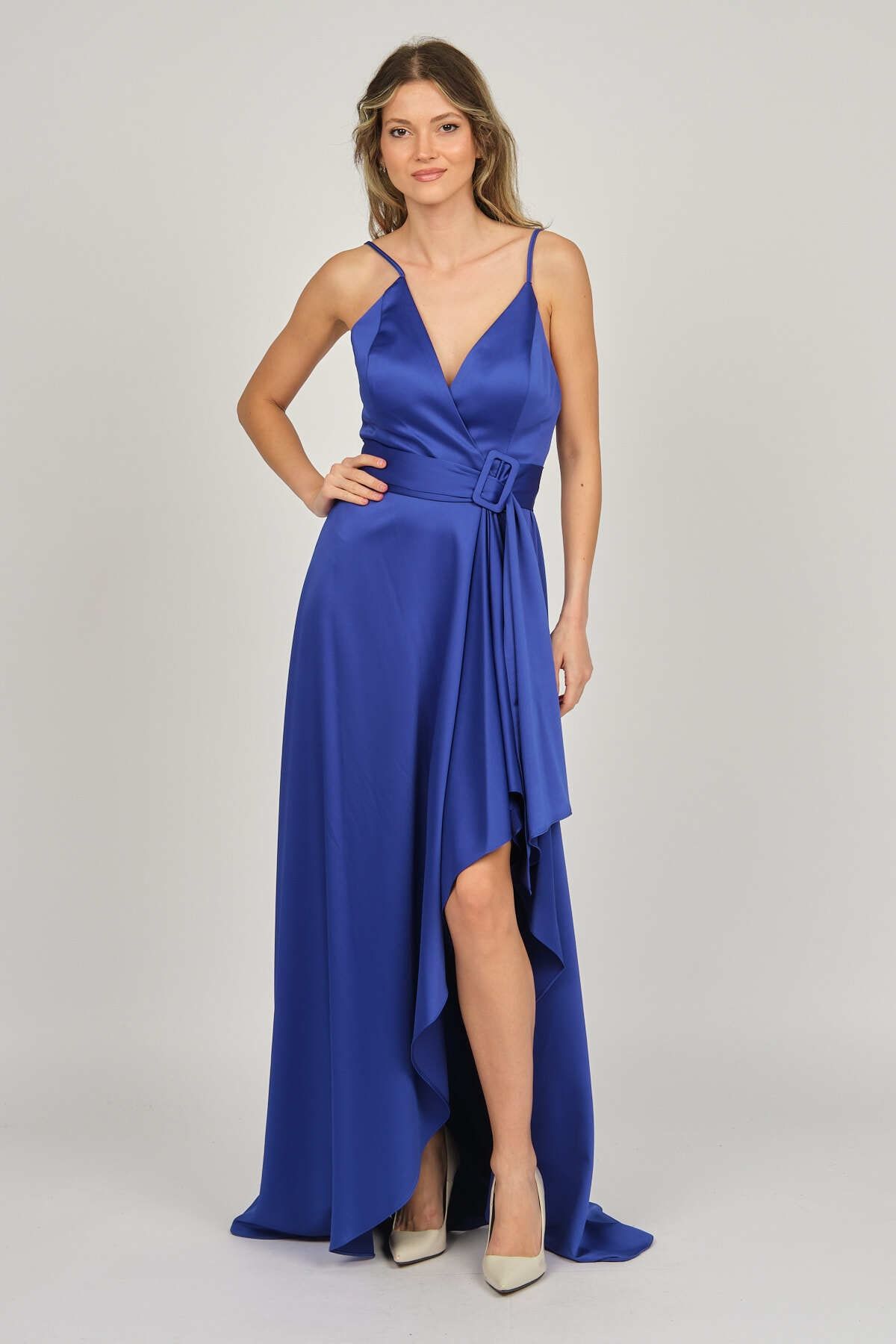 Midnight blue evening discount dresses