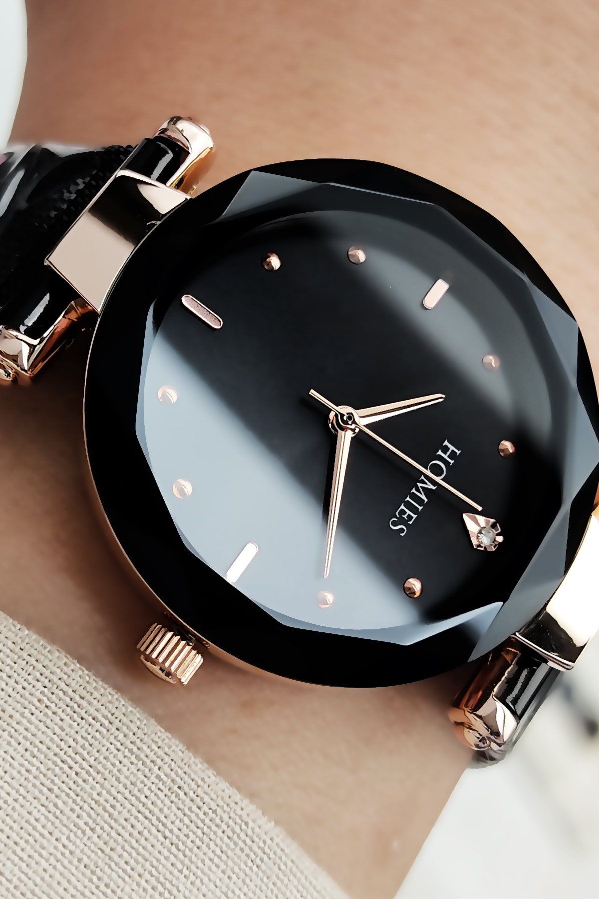 ساعت مخصوص ساعت مچی جعبه ای 3 سیم باری ضد آب ضد آب + دستبند WLG1258