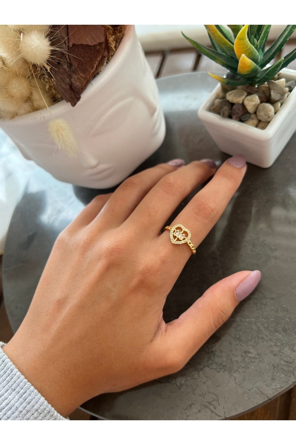 Gold plated hotsell ring womens