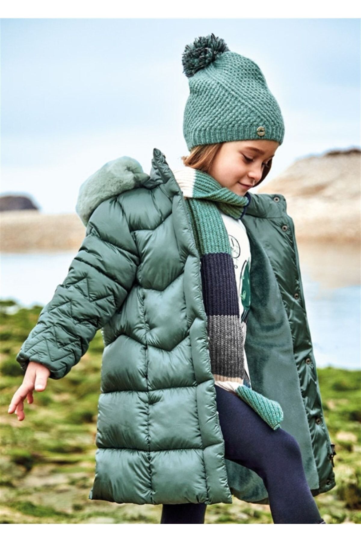Mayoral girls coat top